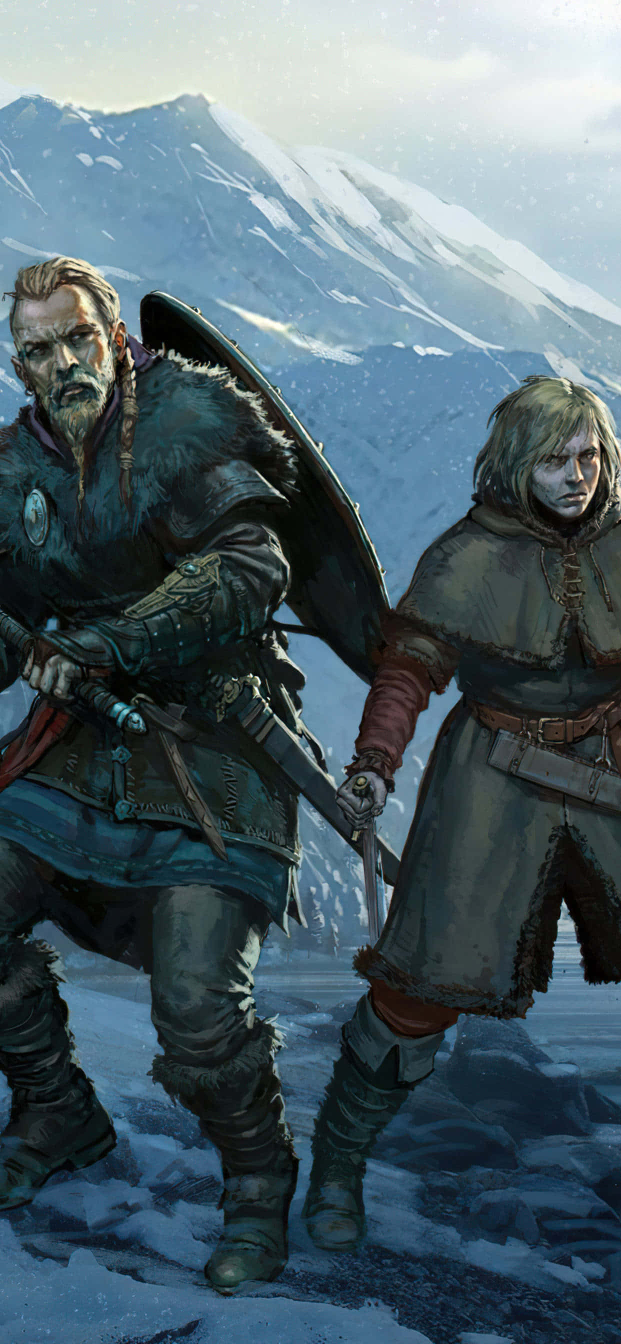 Vinland Saga iPhone Xs Max Assassin's Creed Valhalla Φόντο Ταπετσαρία