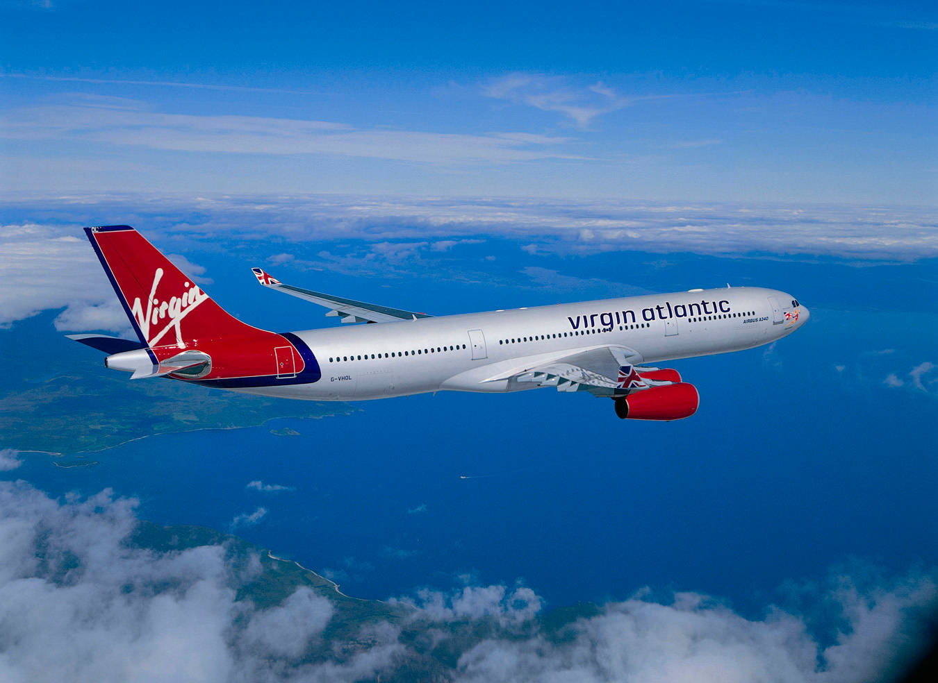 Ανύψωση του Αεροπλάνου της Virgin Atlantic Ταπετσαρία