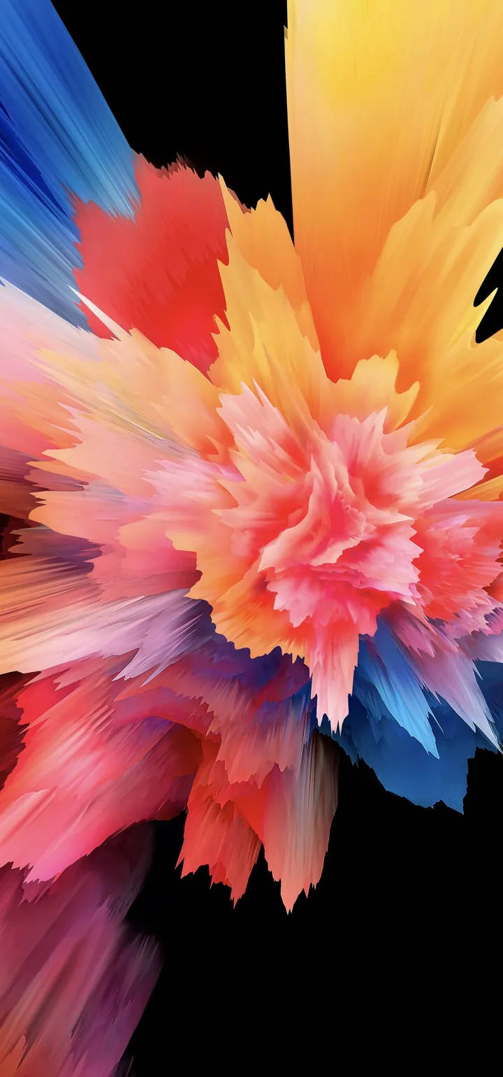 Vivo Y11 Πολύχρωμη Έκρηξη Ταπετσαρία