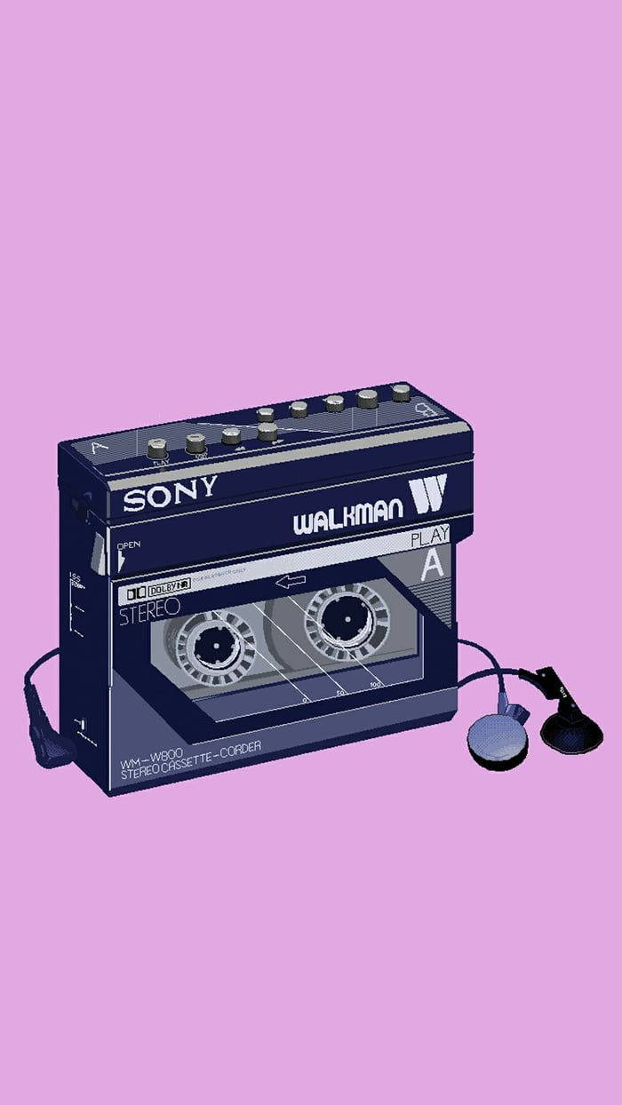 Αισθητική Walkman Μουσικής Ταπετσαρία