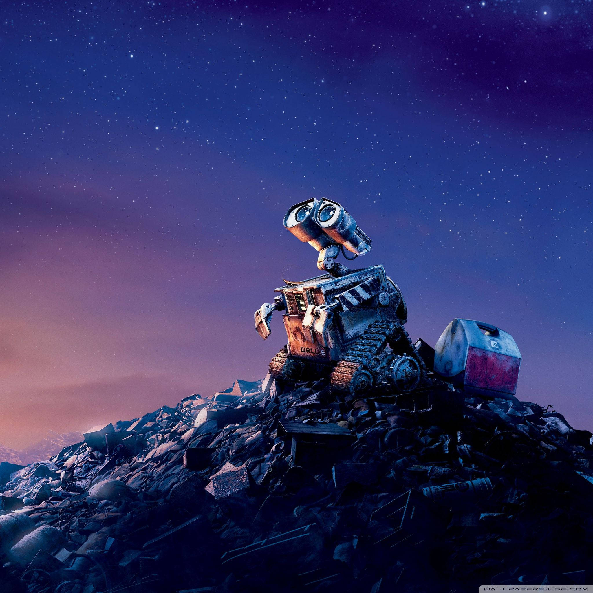 Wall-E Νυχτερινός Ουρανός iPad Retina Ταπετσαρία