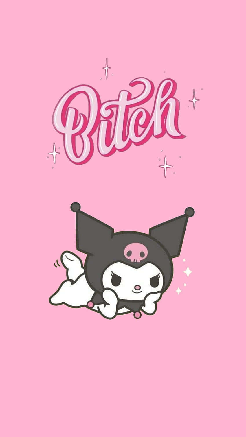 Wallpaper Kuromi Sanrio Pfp Ταπετσαρία