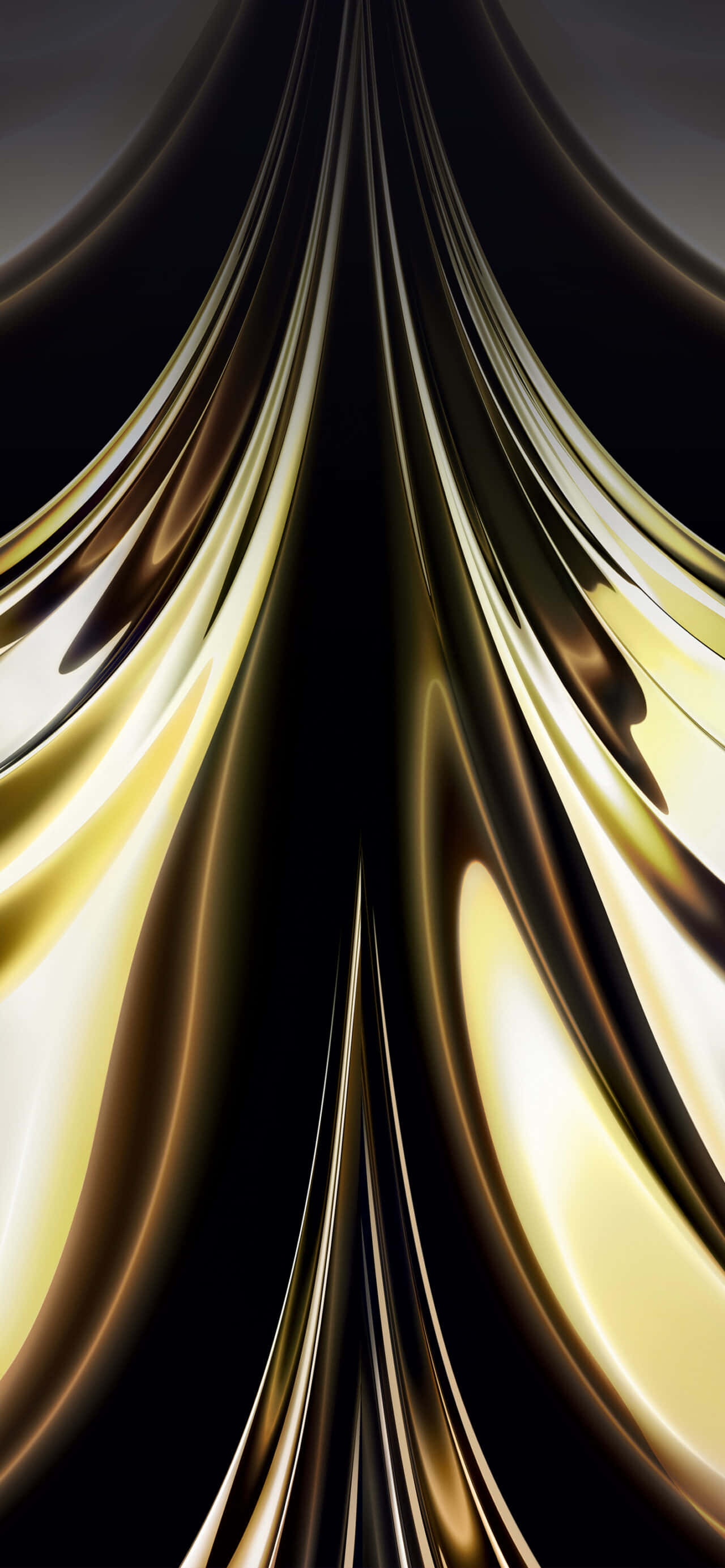 Αφηρημένες Χρυσές Σπείρες Wallpaper για Mac Book Air M2 Ταπετσαρία