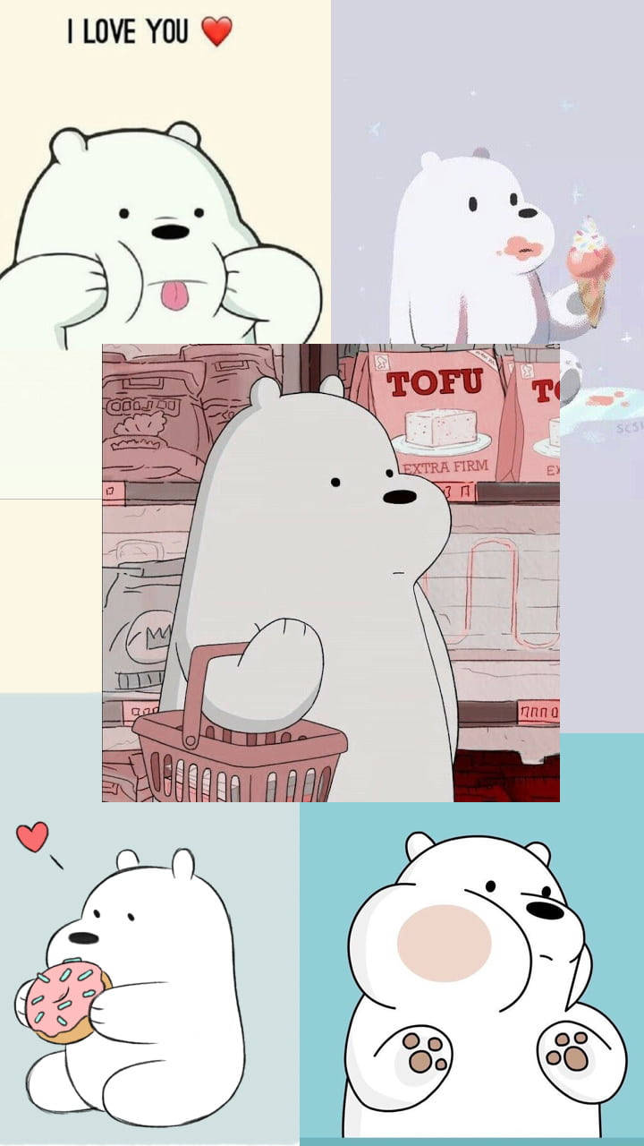We Bare Bears Αισθητική Μικρός Αδερφός Ταπετσαρία