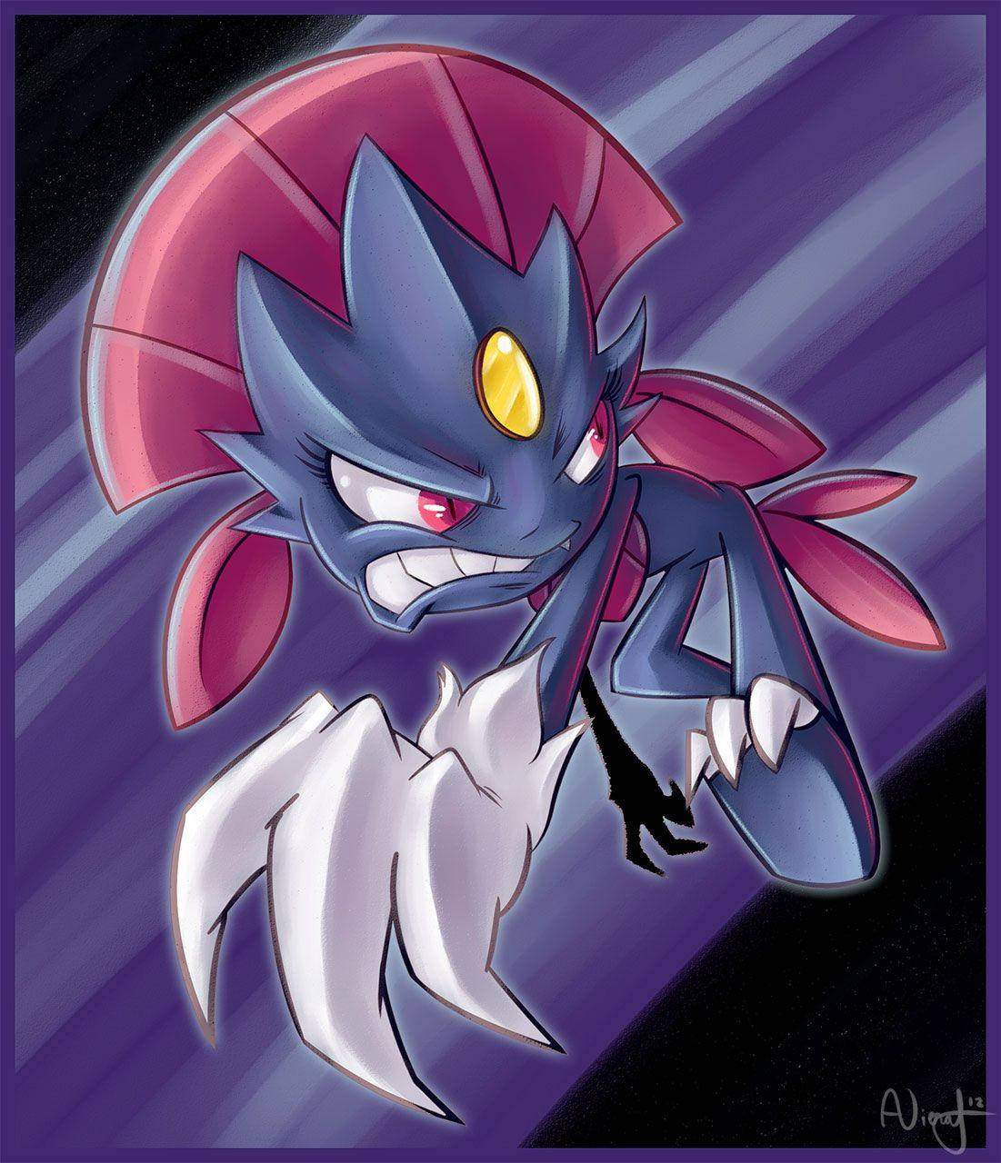 Καρτούν Weavile Ταπετσαρία