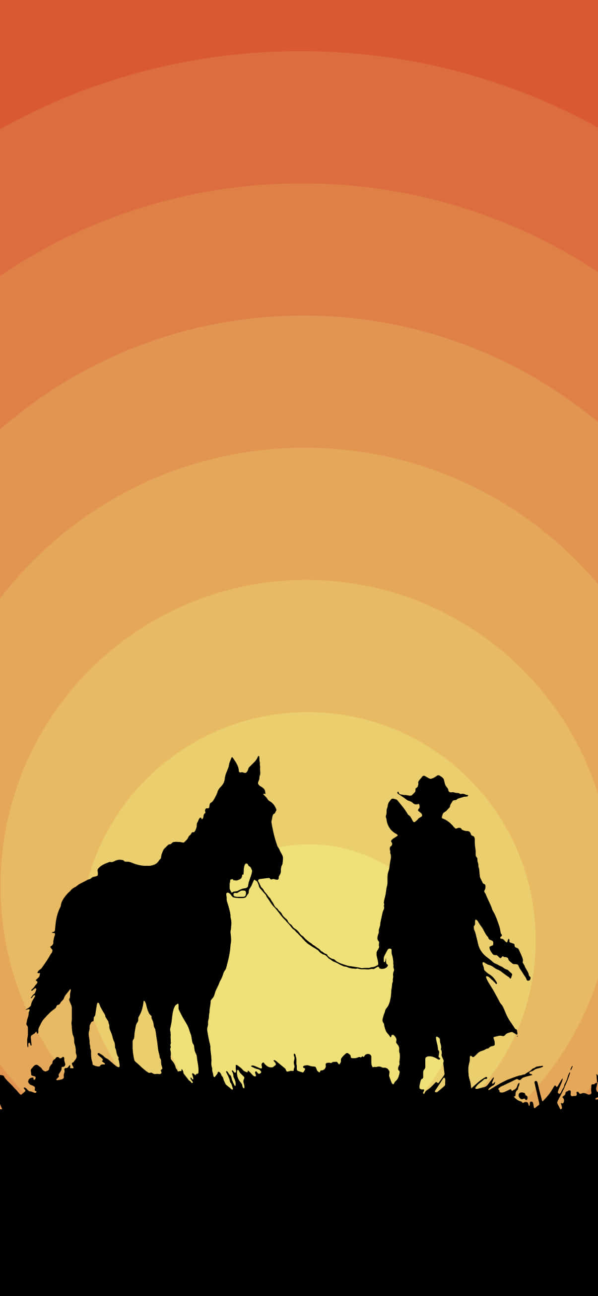 Western Cowboy iPhone Ταπετσαρία