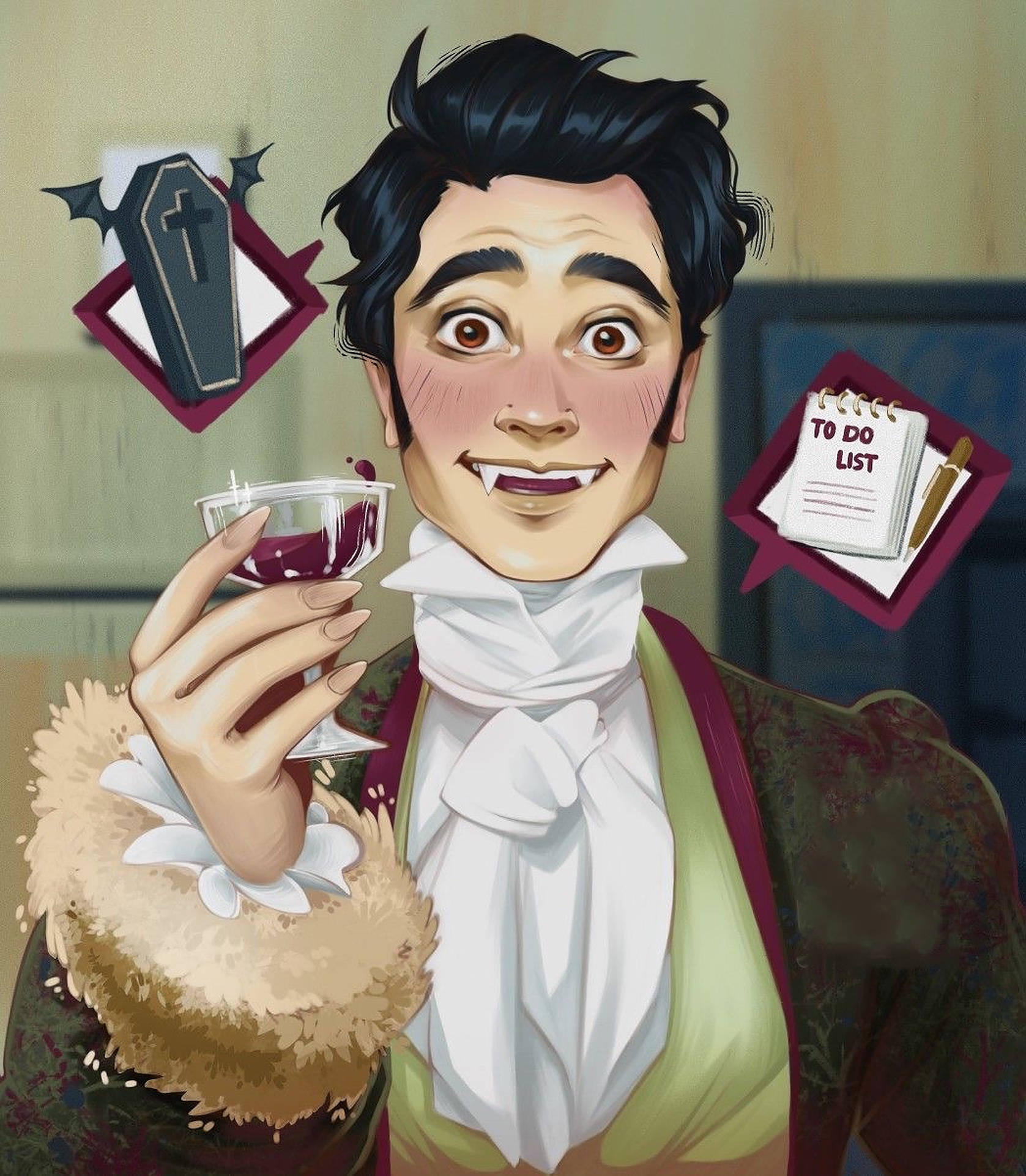 What We Do In The Shadows Κρασί Ταπετσαρία