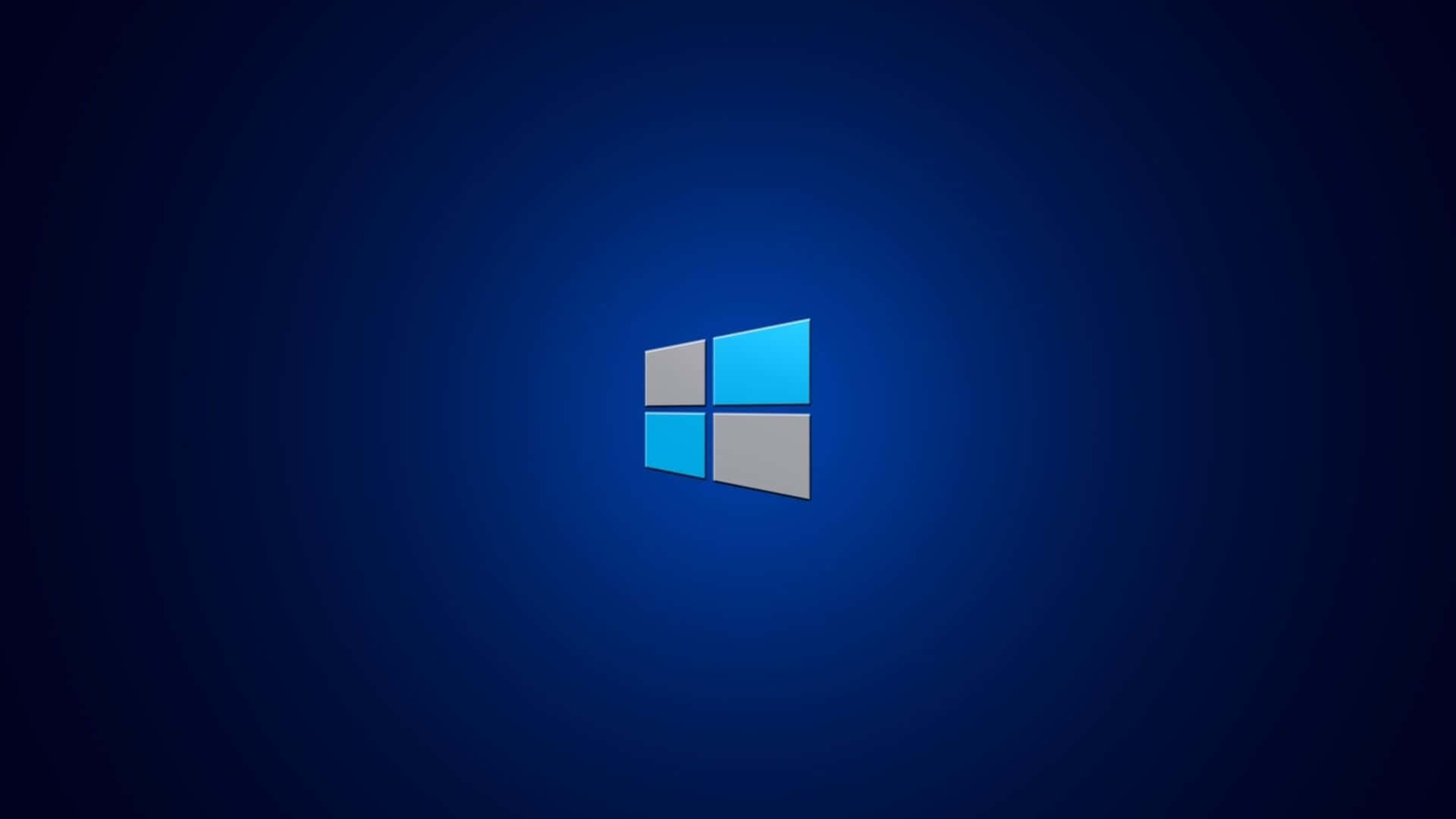 λογότυπο των Windows σε σκούρο φόντο Ταπετσαρία