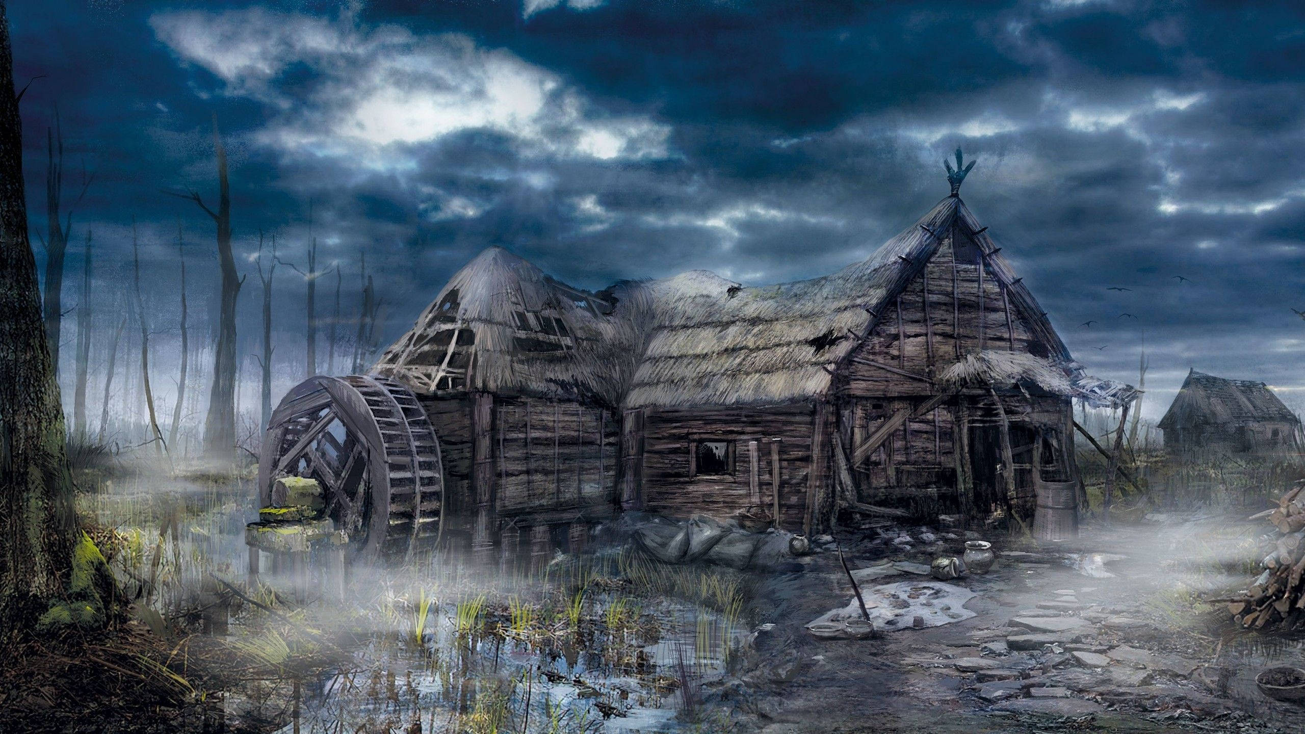 Witcher 3 Εγκαταλελειμμένο Σπίτι Ταπετσαρία