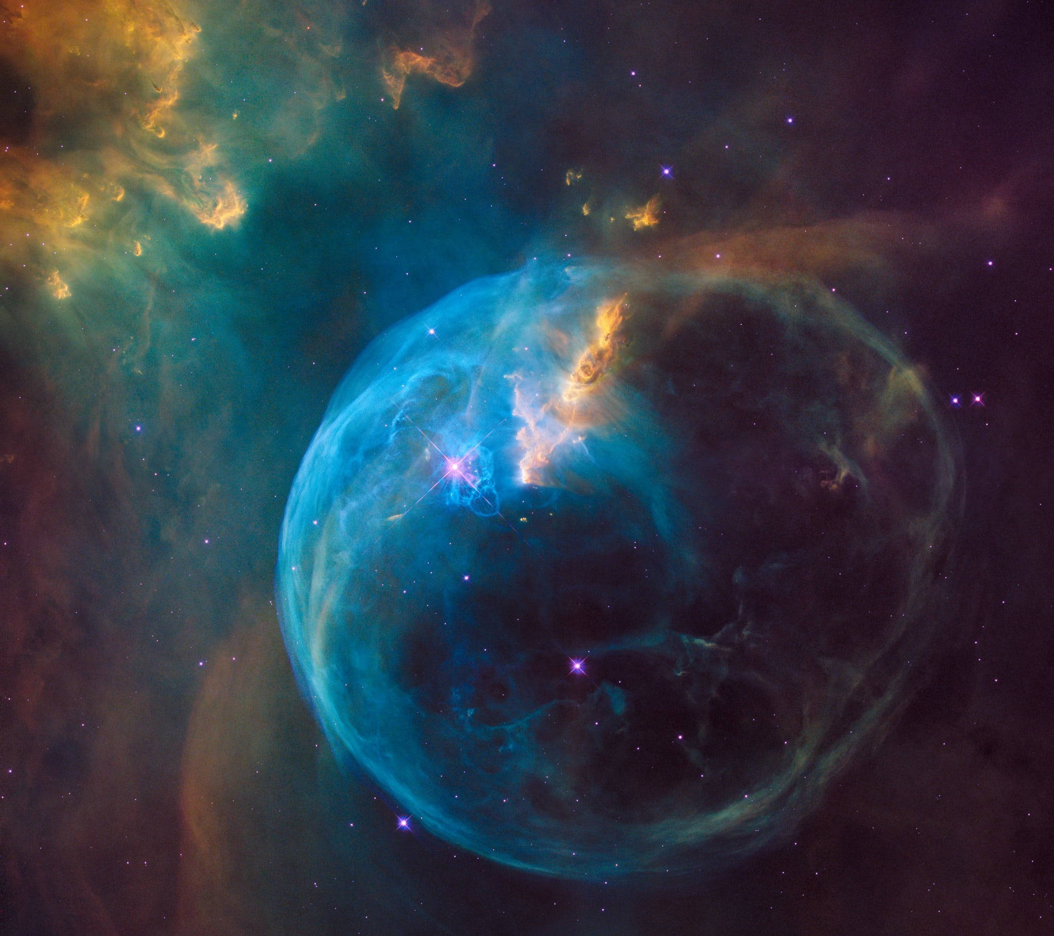 Αστέρας Wolf-Rayet της NASA για iPhone Ταπετσαρία