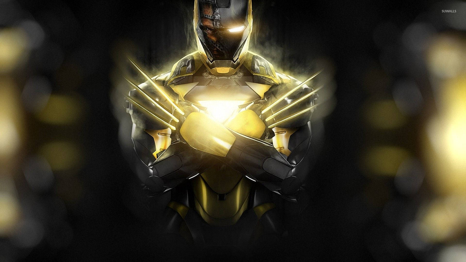 Wolverine Iron Man ταπετσαρία