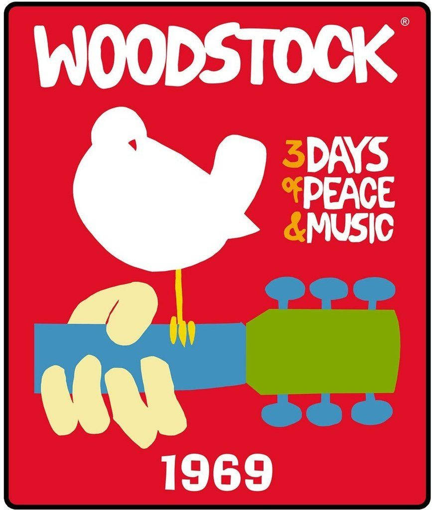 Woodstock 1969 Classic Logo Ταπετσαρία