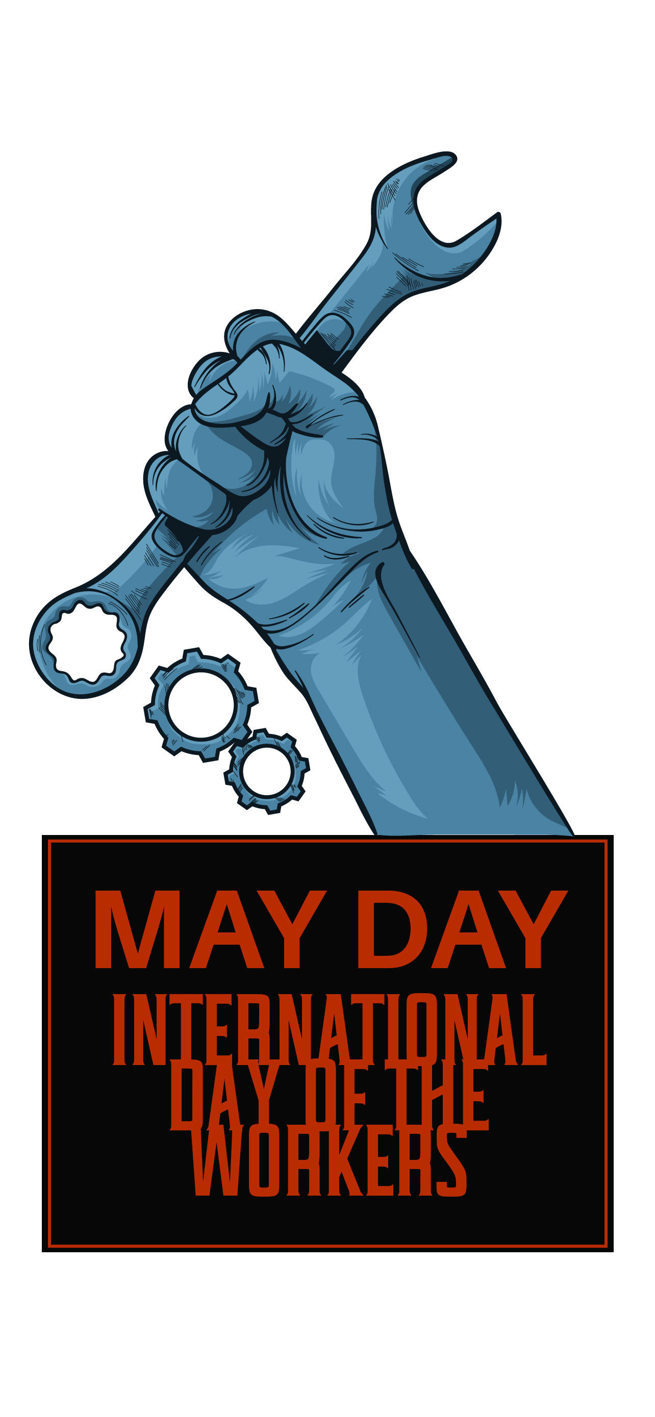 Λεζάντα: Workers Unite - May Day Inspiration Ταπετσαρία