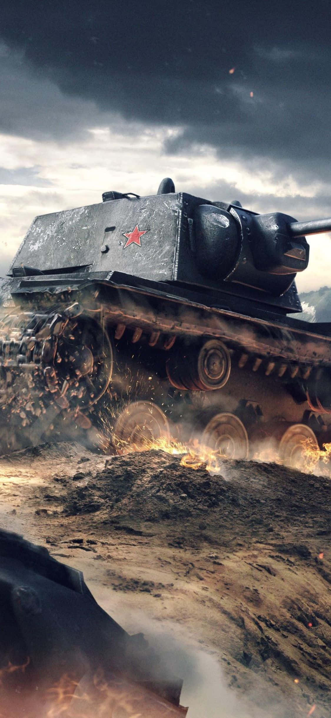 world of tanks - ένα τανκ στην έρημο Ταπετσαρία
