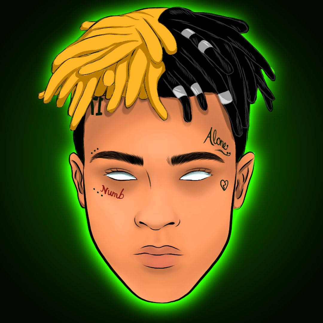 Xxxtentacion Anime Χωρίς Μάτια Ταπετσαρία