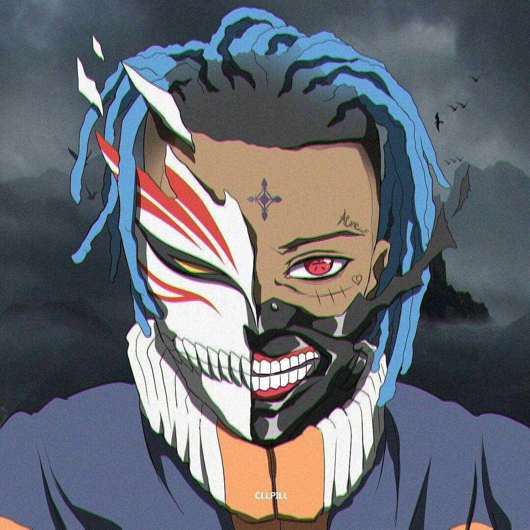 Xxxtentacion Anime Bleach Μάσκα Ταπετσαρία