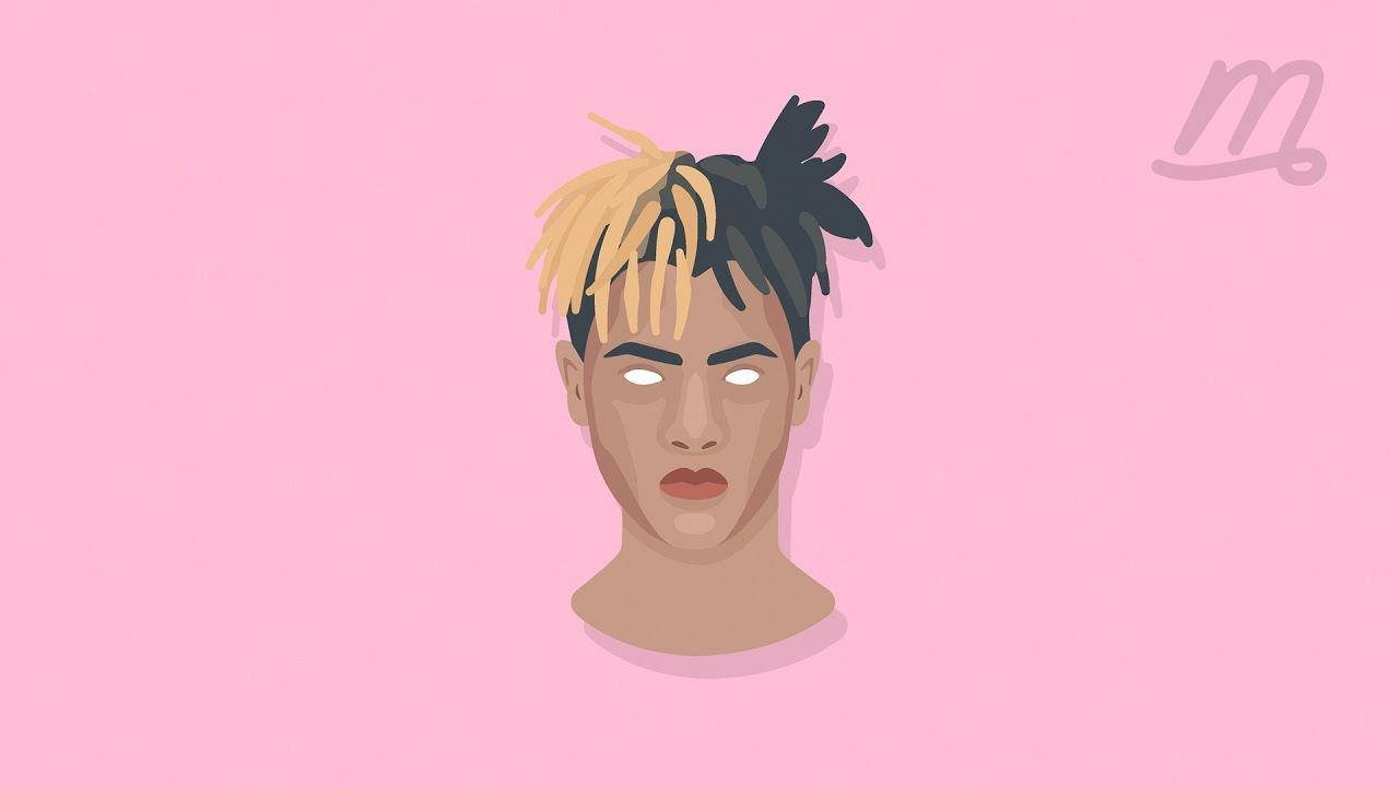 Xxxtentacion Anime Ροζ Τέχνη Ταπετσαρία