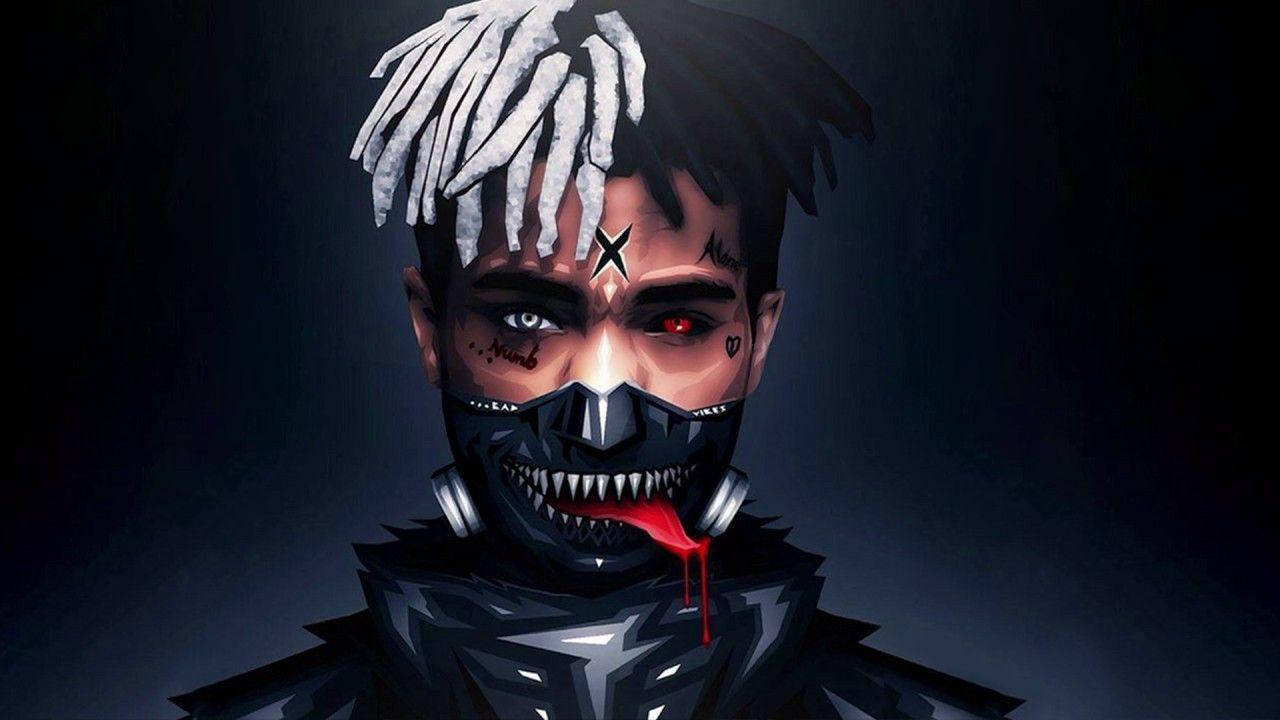 Xxxtentacion Anime Tokyo Ghoul Μάσκα Ταπετσαρία