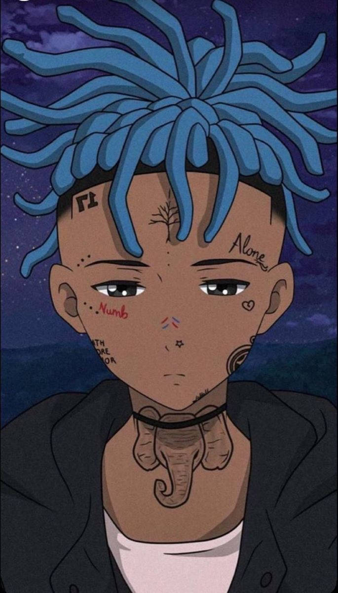 Xxxtentacion Anime Τατουάζ Ράπερ Ταπετσαρία