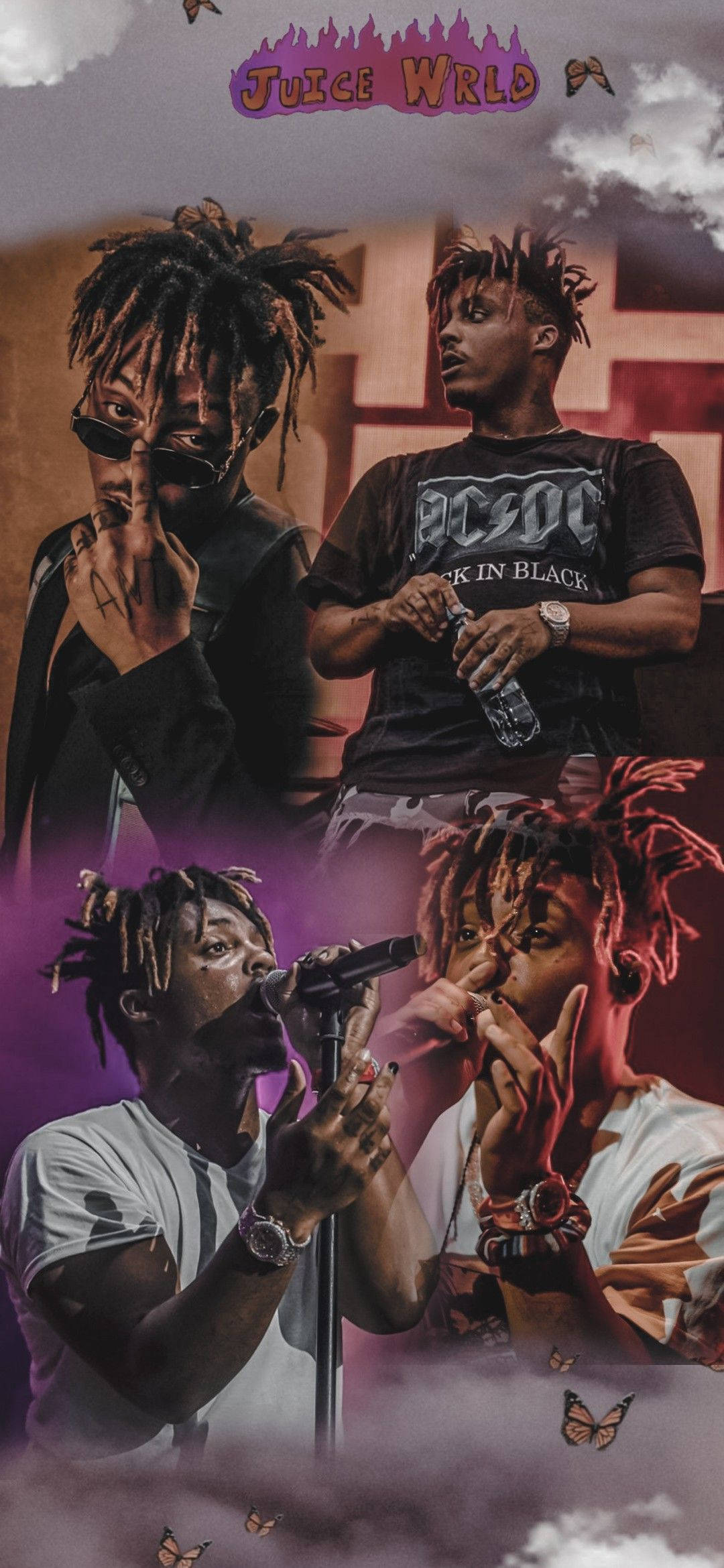 XXXTentacion Juice WRLD Κολάζ Πορτρέτα Ταπετσαρία