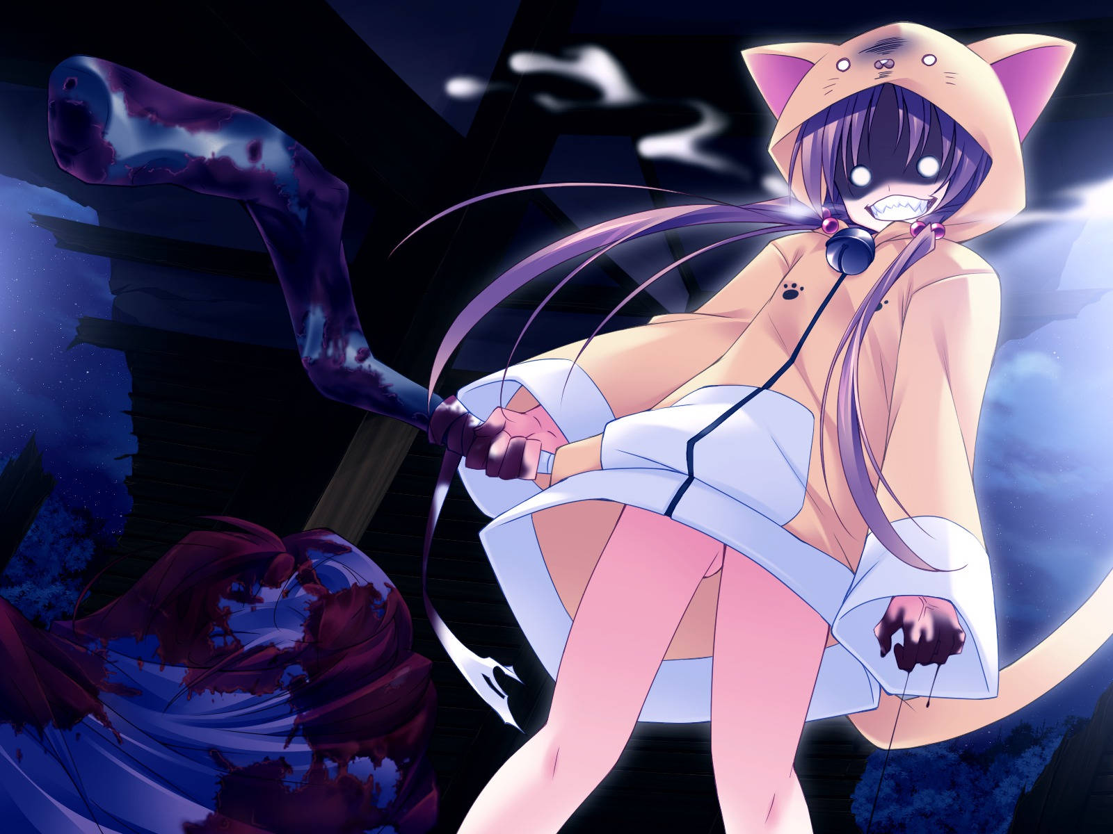 Yōsei Teikoku σε Anime Girl Hoodie Ταπετσαρία