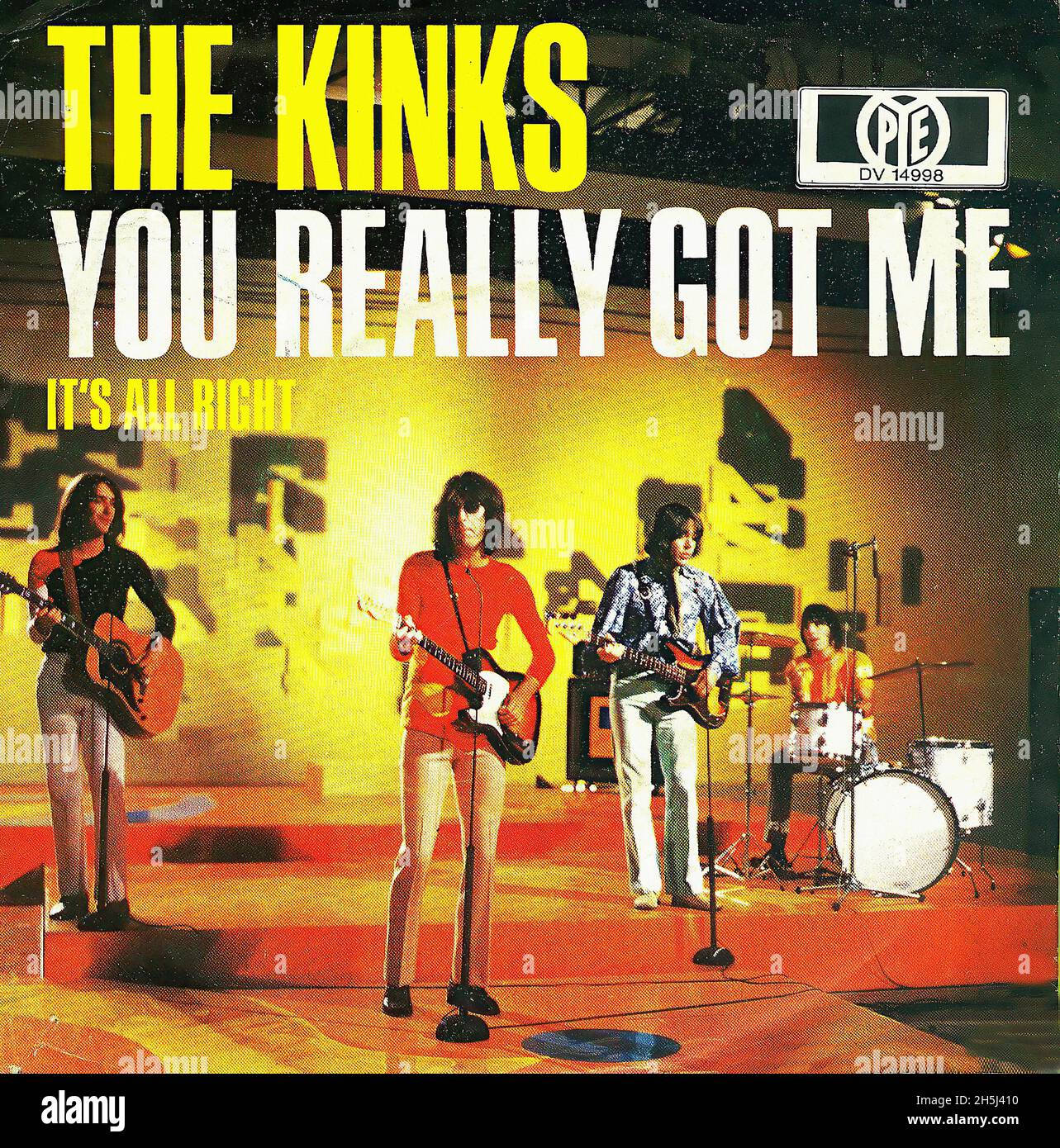 Εξώφυλλο You Really Got Me των The Kinks Ταπετσαρία