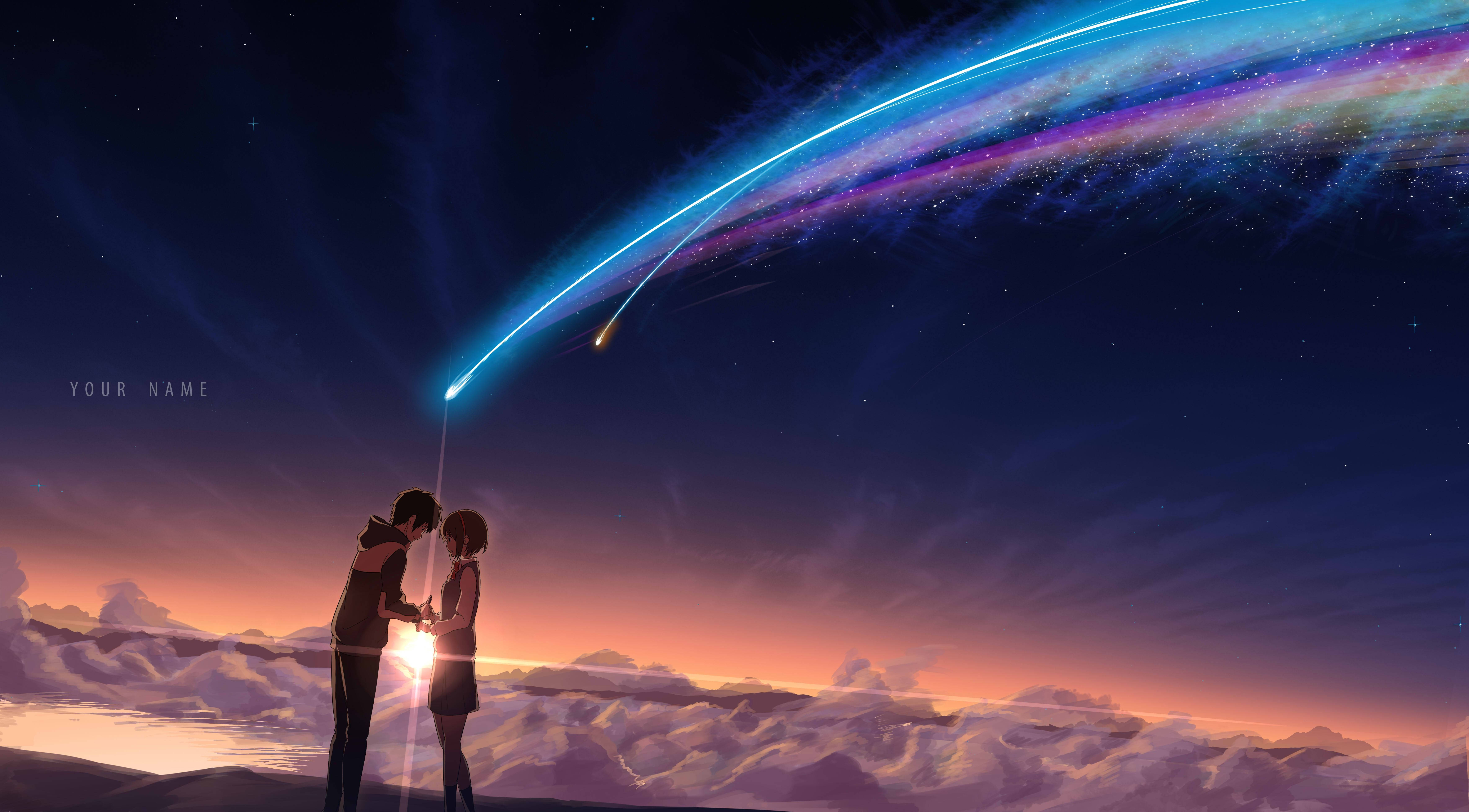 Your Name Anime Γλυκό Ζευγάρι Ταπετσαρία