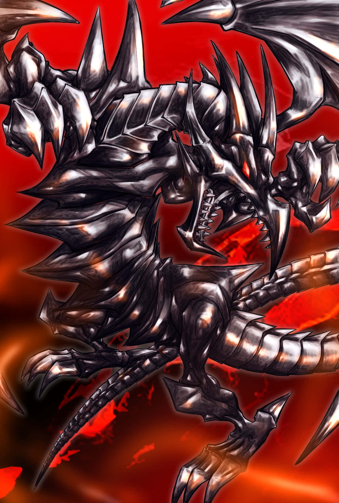 Εντυπωσιακοί YuGiOh Δράκοι επιδεικνύουν τη δύναμή τους Ταπετσαρία
