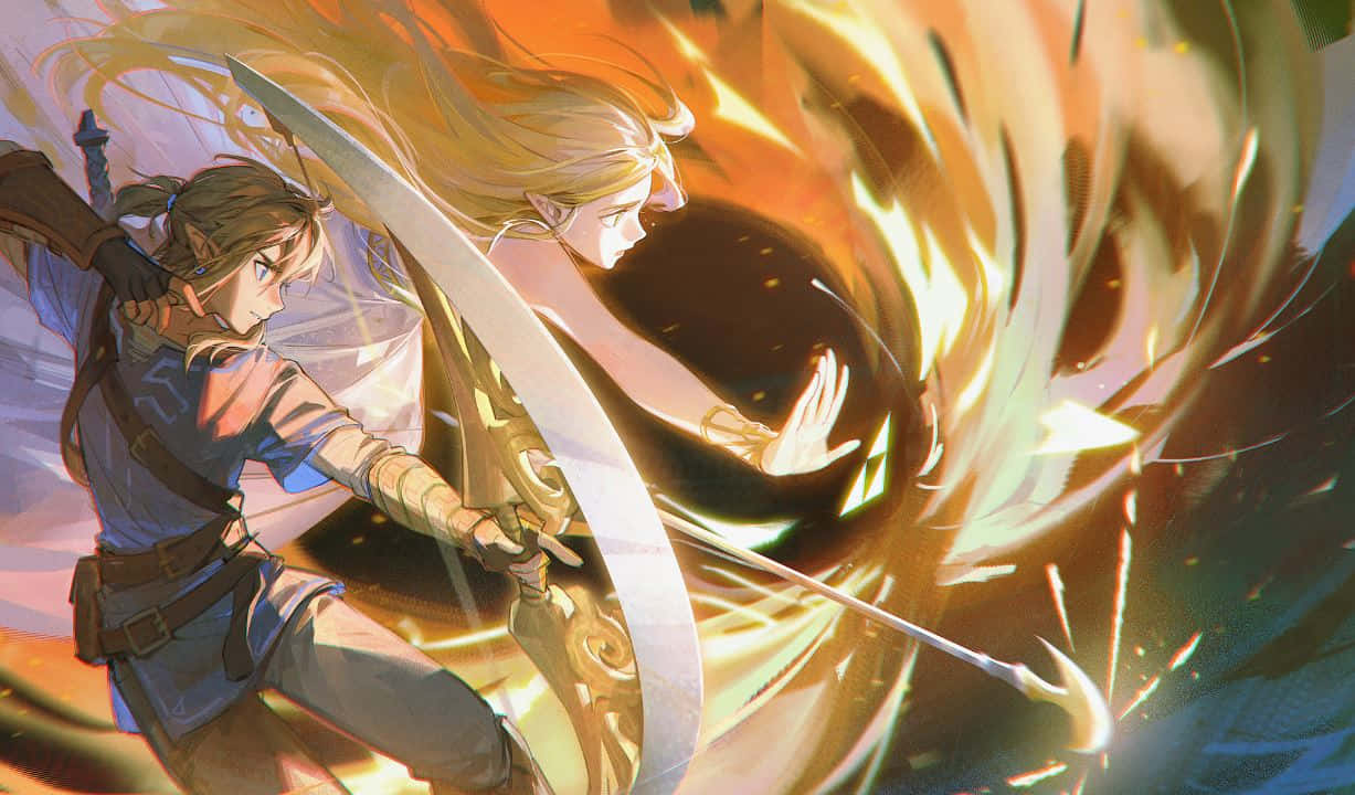 ο θρύλος του zelda breath of the wild Ταπετσαρία