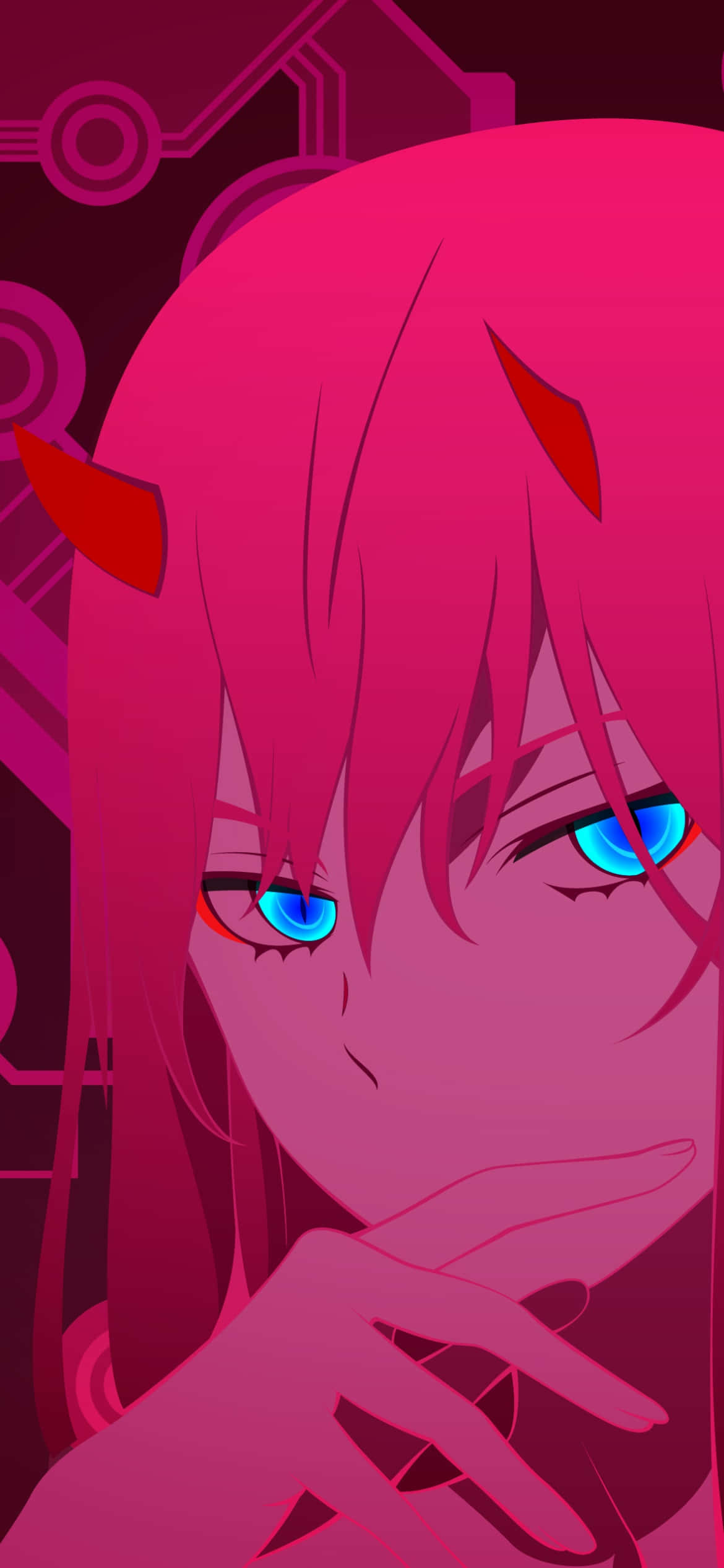 Zero Two από το anime Darling in the FranXX Ταπετσαρία