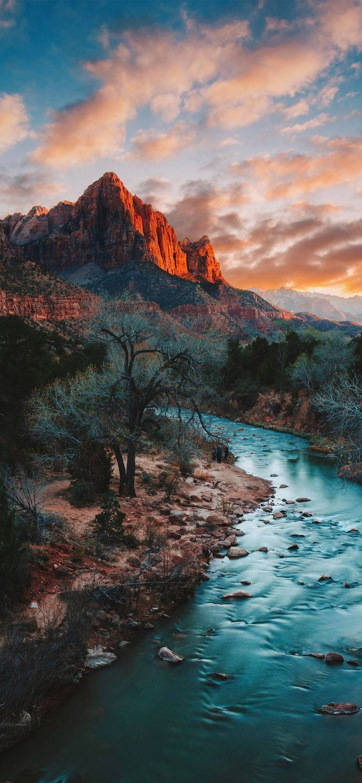 Φαράγγι Zion Narrows στο Εθνικό Πάρκο Zion Ταπετσαρία