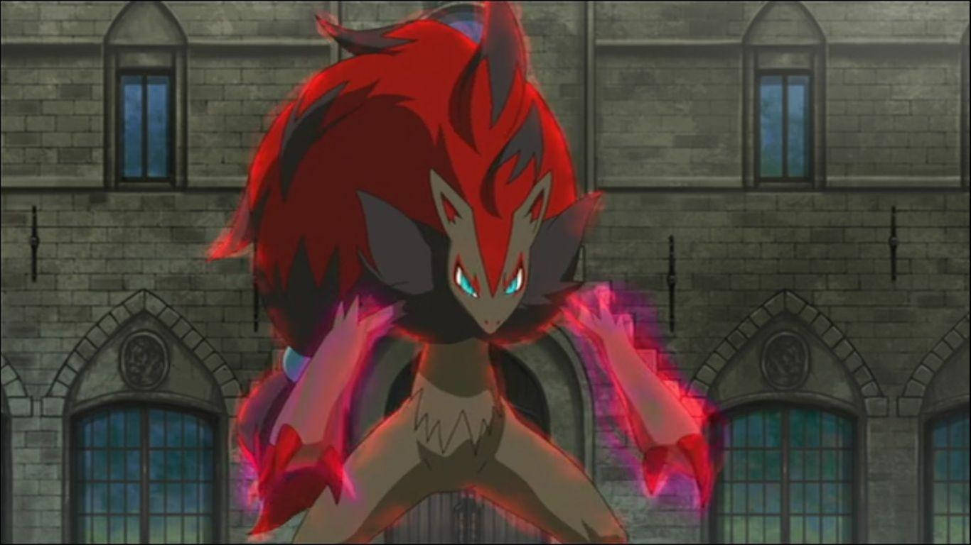 Zoroark στο Pokémon Anime Ταπετσαρία