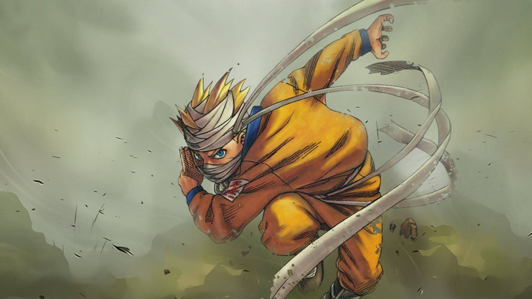 Άνιμε Νaruto Ninja Run Ταπετσαρία