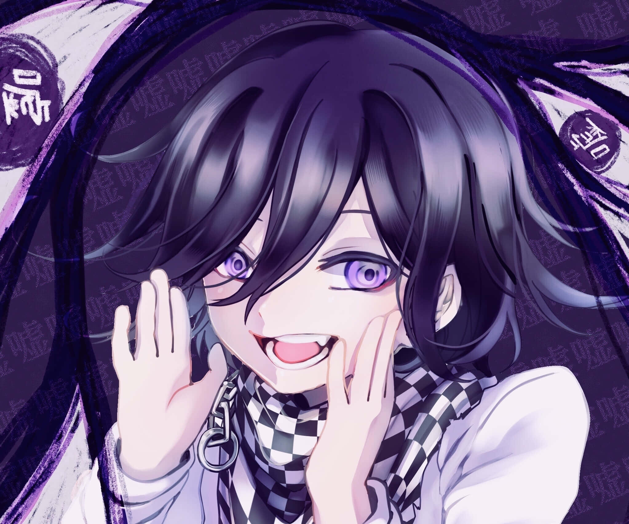 Άτακτος Kokichi Oma Danganronpa PFP Ταπετσαρία