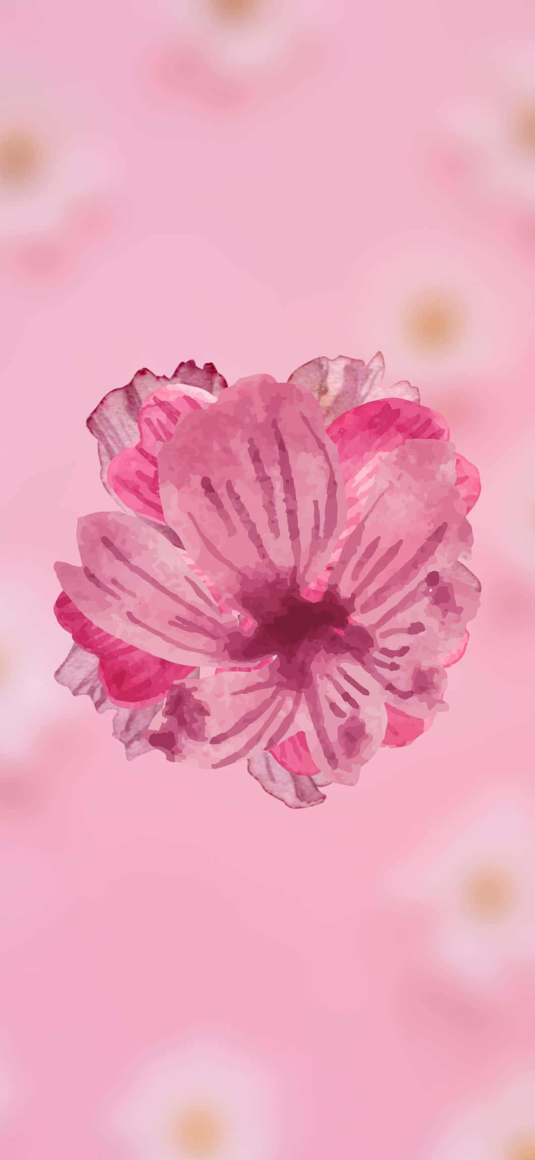 Ένα γραφικό ορεινό τοπίο σε μια συννεφιασμένη μέρα Ταπετσαρία
