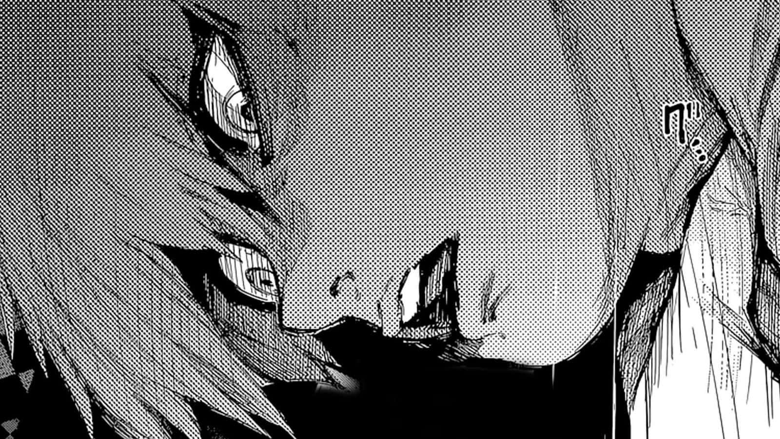 Ένα καλοσχεδιασμένο πάνελ από σειρά Manga Ταπετσαρία