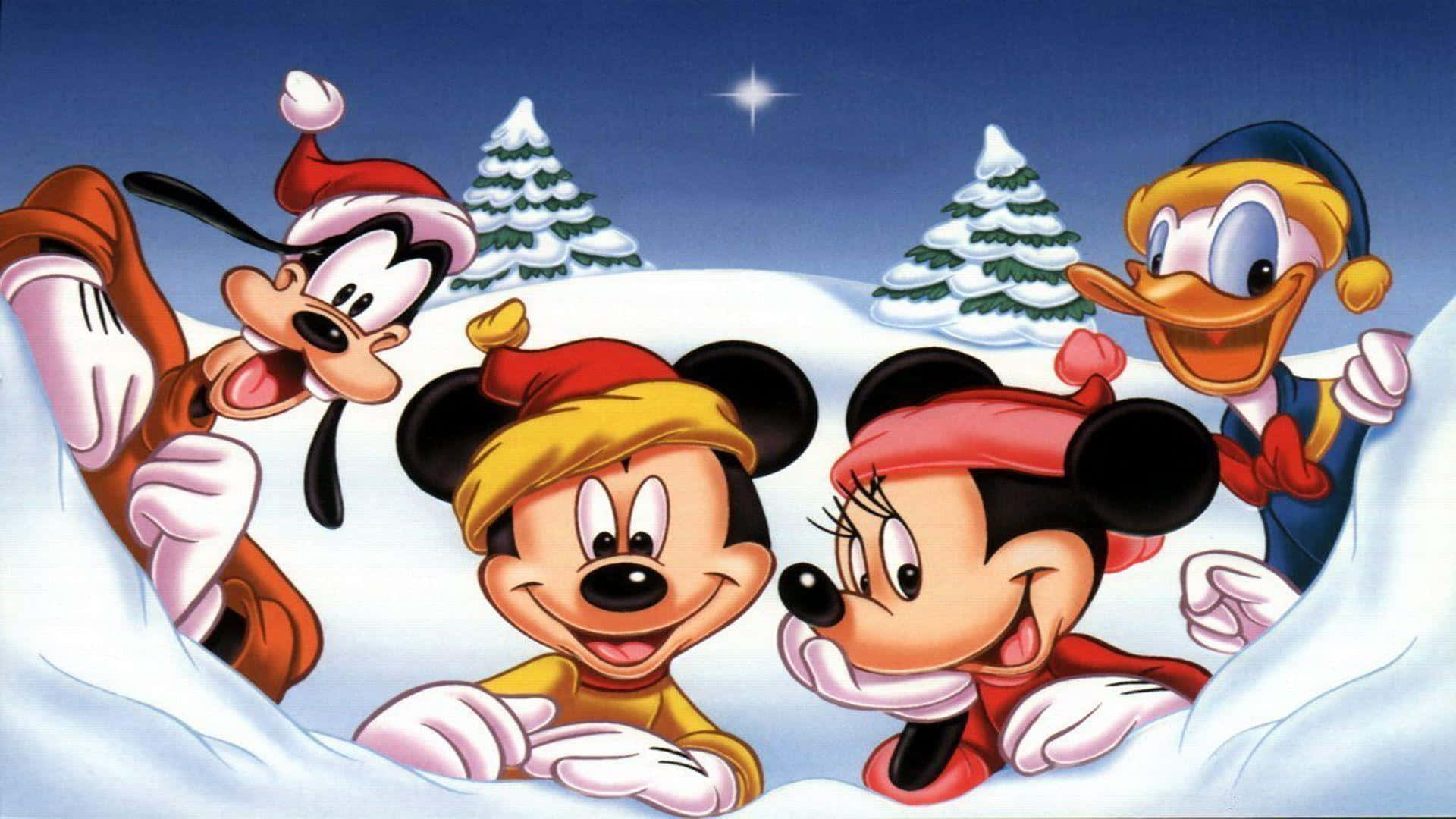 Ένα Μαγικά Χριστούγεννα με την Disney Ταπετσαρία