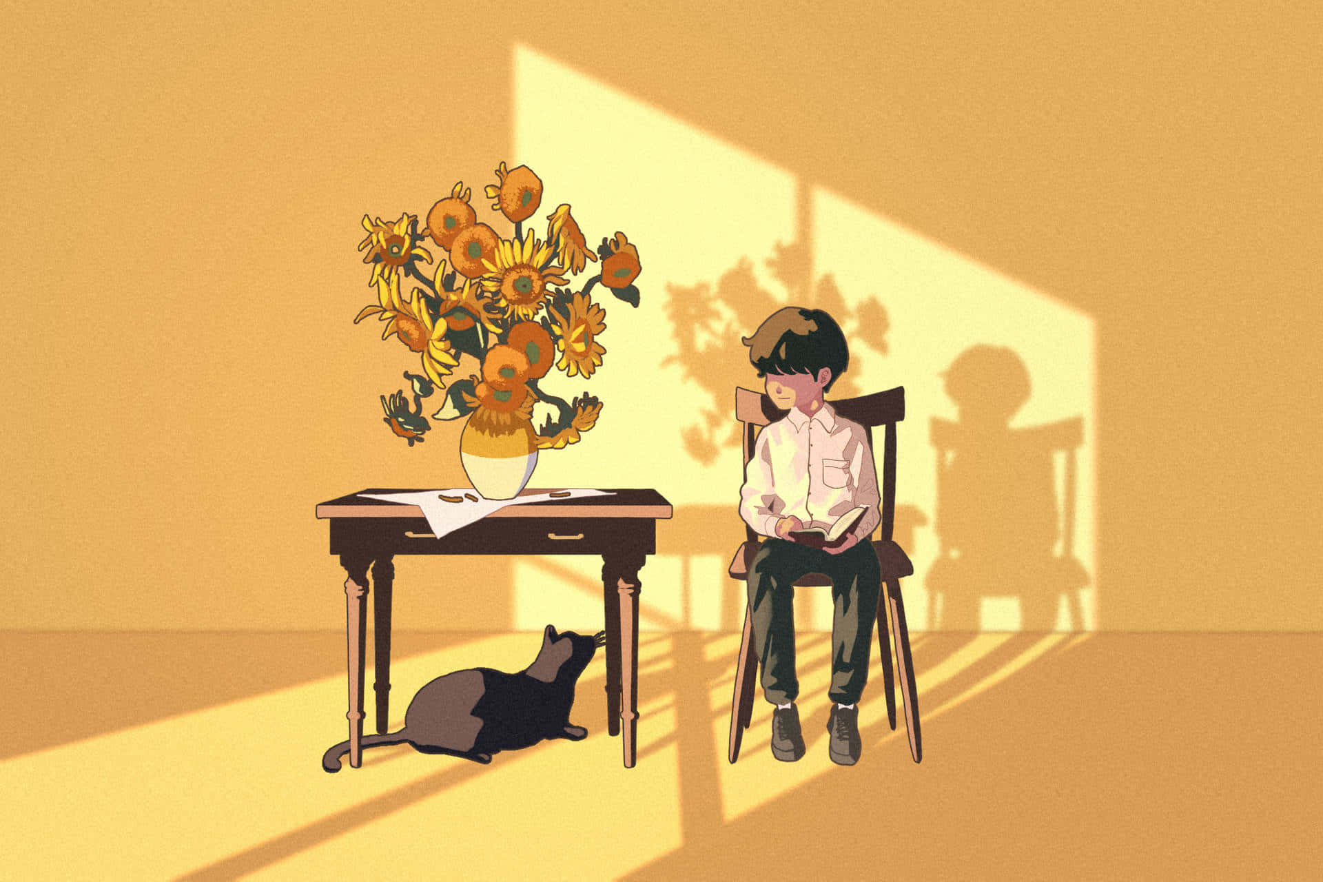 Ένας Μυστικός Κόσμος Αισθητικής Anime Ταπετσαρία