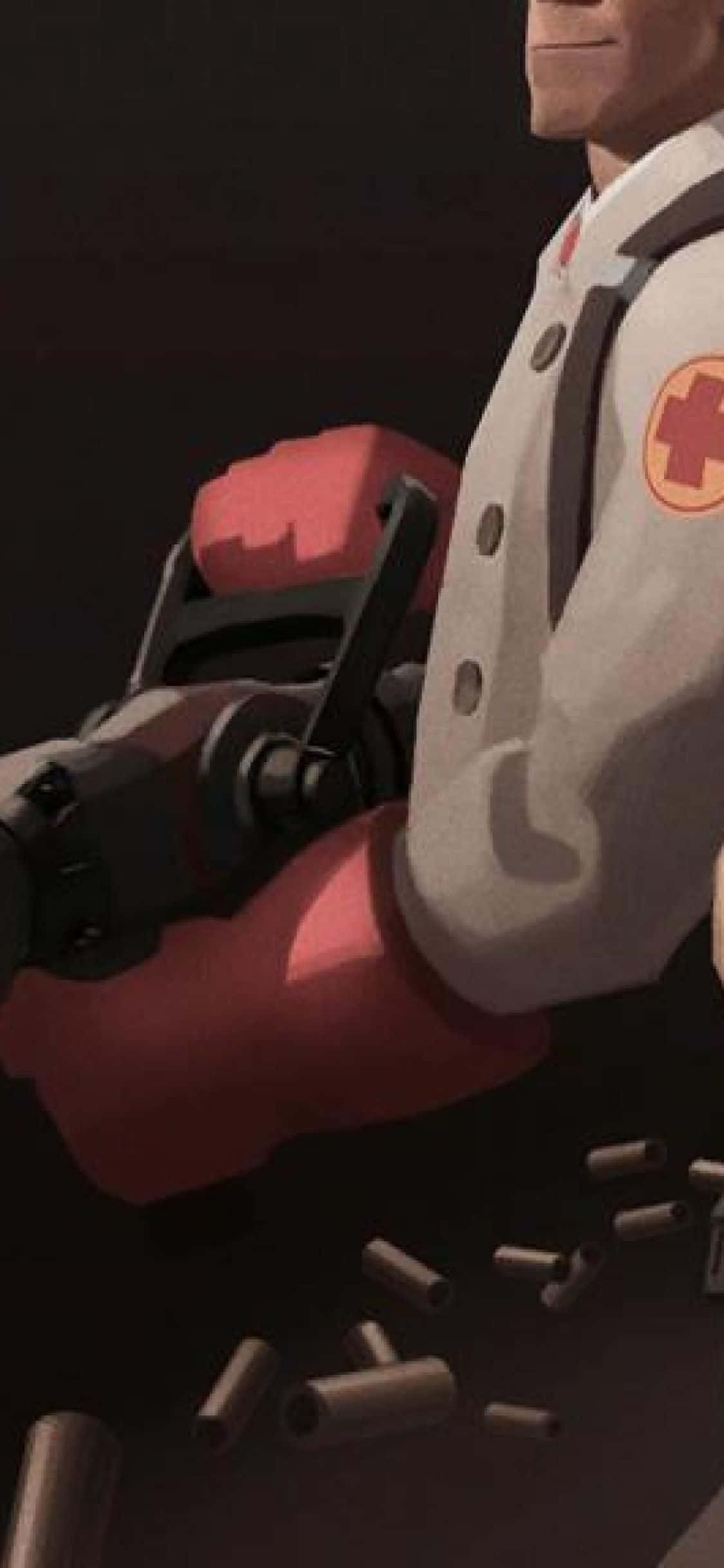 a cartoon character holding a gun Ταπετσαρία