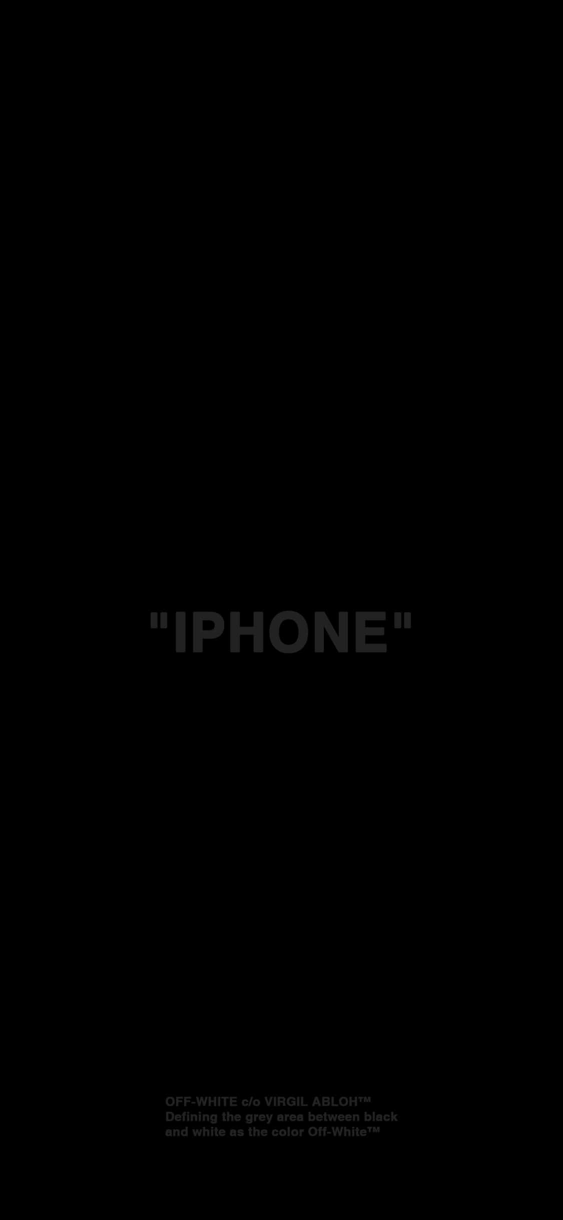 Τυπογραφία με Έντονα Γράμματα Φόντο iPhone XS OLED Ταπετσαρία