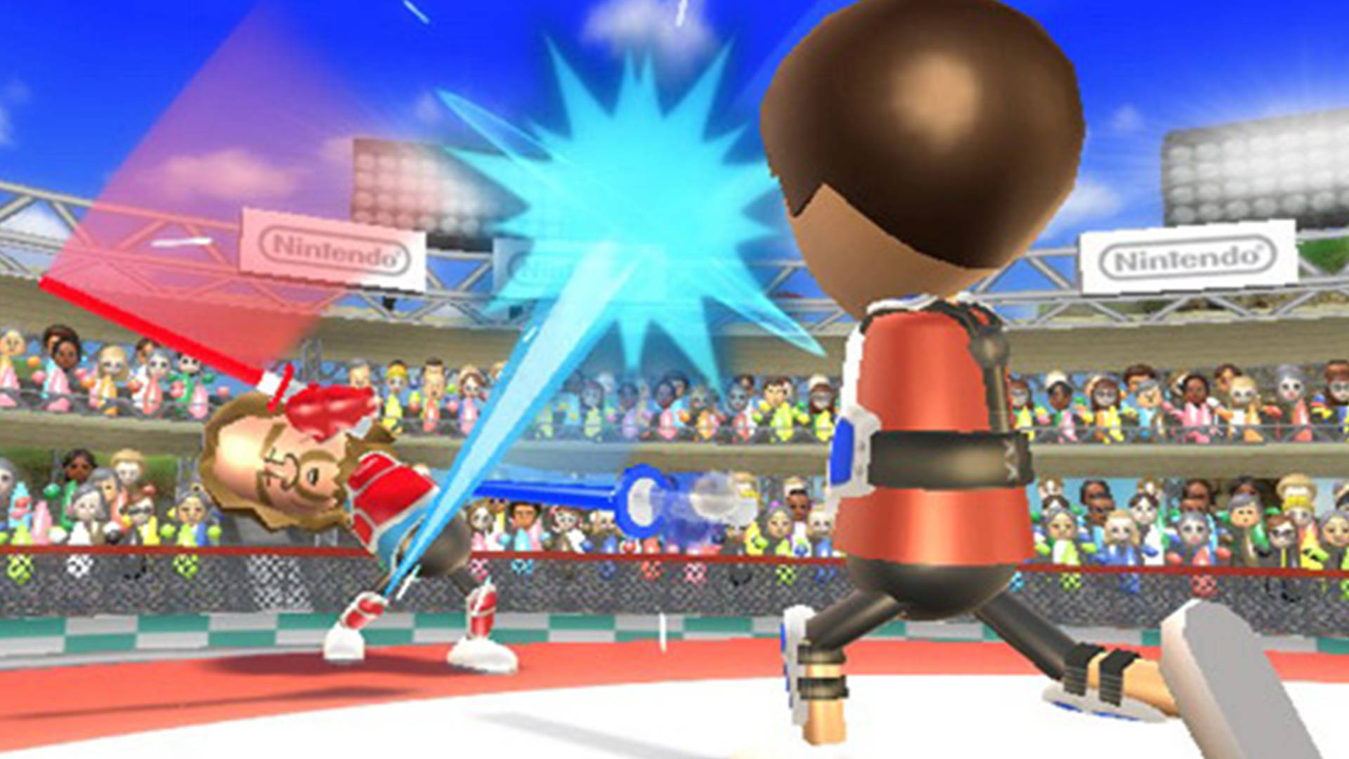 Έντονη Μονομαχία με Σπαθιά στο Wii Sports Resort Ταπετσαρία