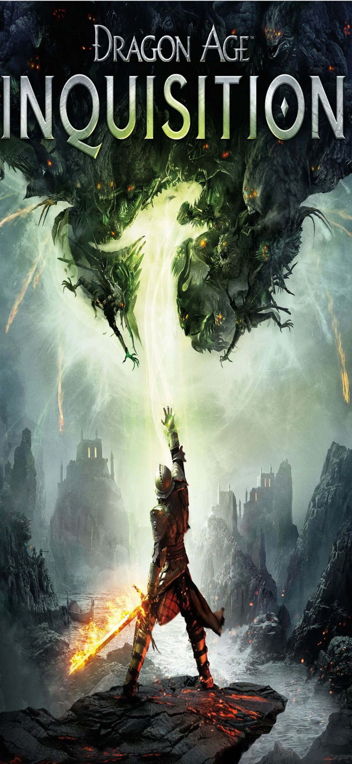 Έντονο Gameplay στο iPhone Xs σας με το Dragon Age Inquisition Ταπετσαρία