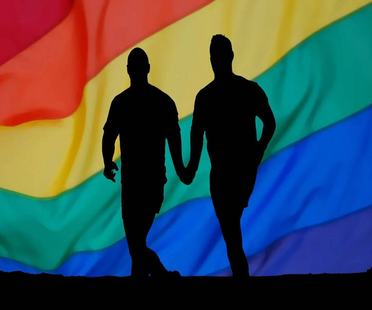 Αγάπη Είναι Αγάπη Σιλουέτα Ζευγαριού Ταπετσαρία
