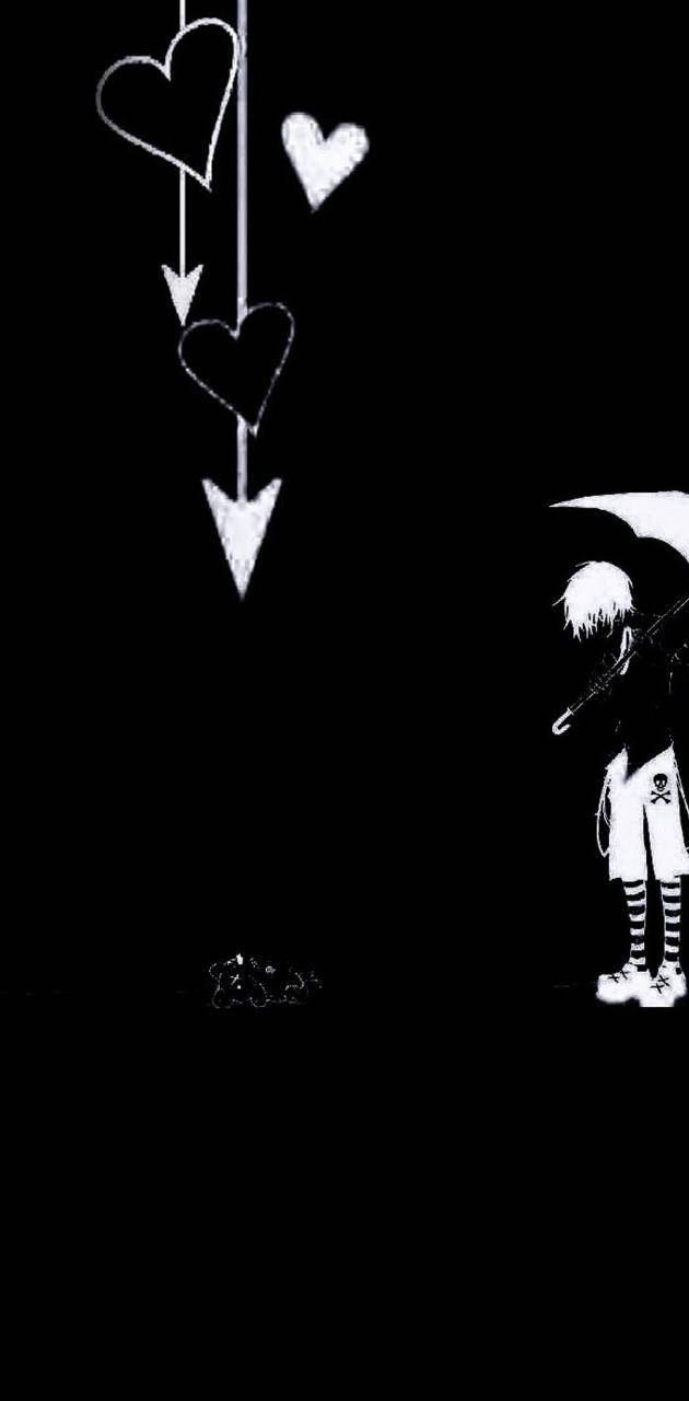 Αγόρι με Emo Αισθητική Ταπετσαρία
