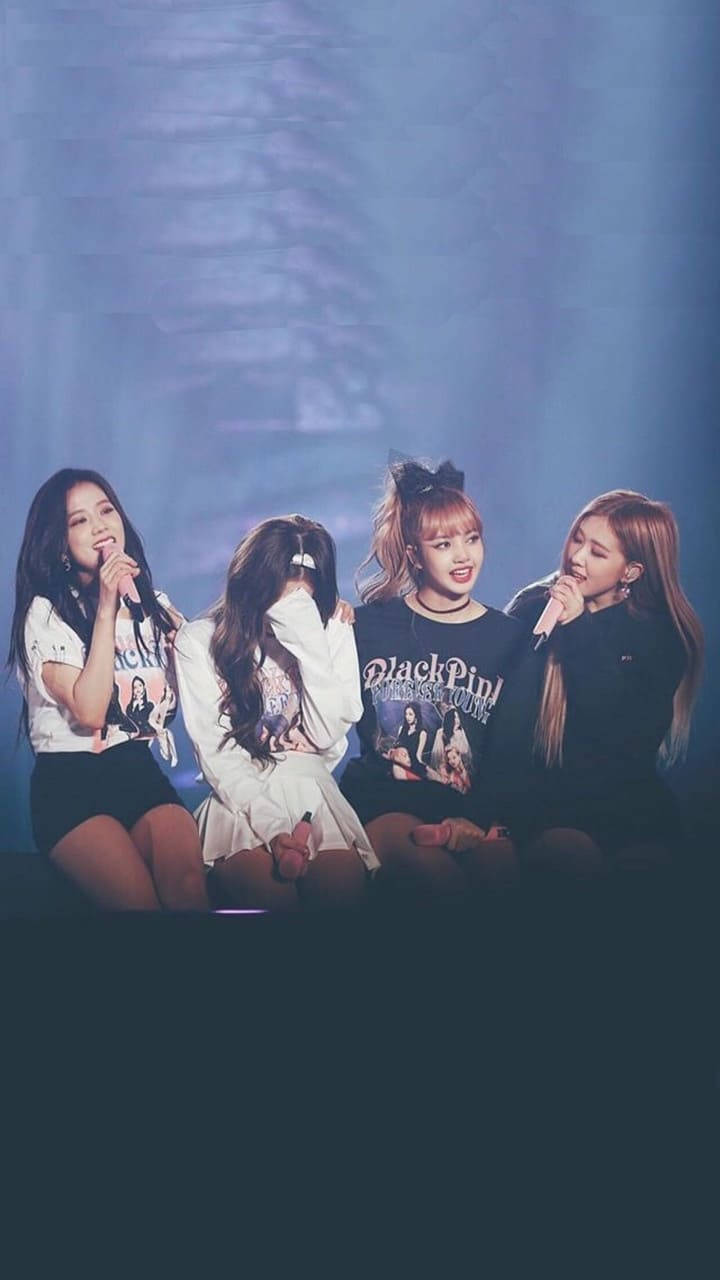 Αθώο στιγμιότυπο των Blackpink στη σκηνή Ταπετσαρία