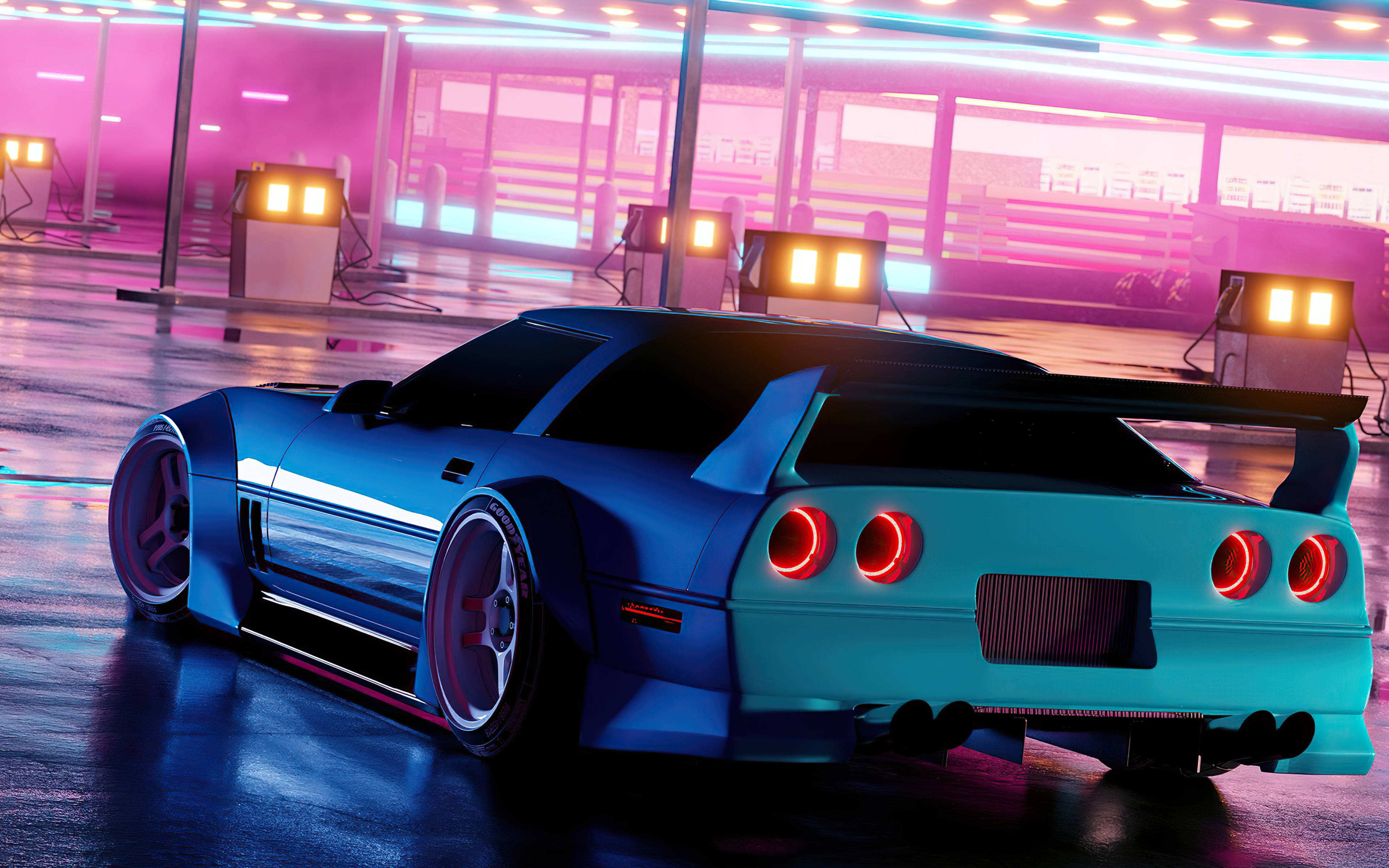 Αισθητική 4K Αυτοκίνητο Nissan Skyline GT-R Ταπετσαρία