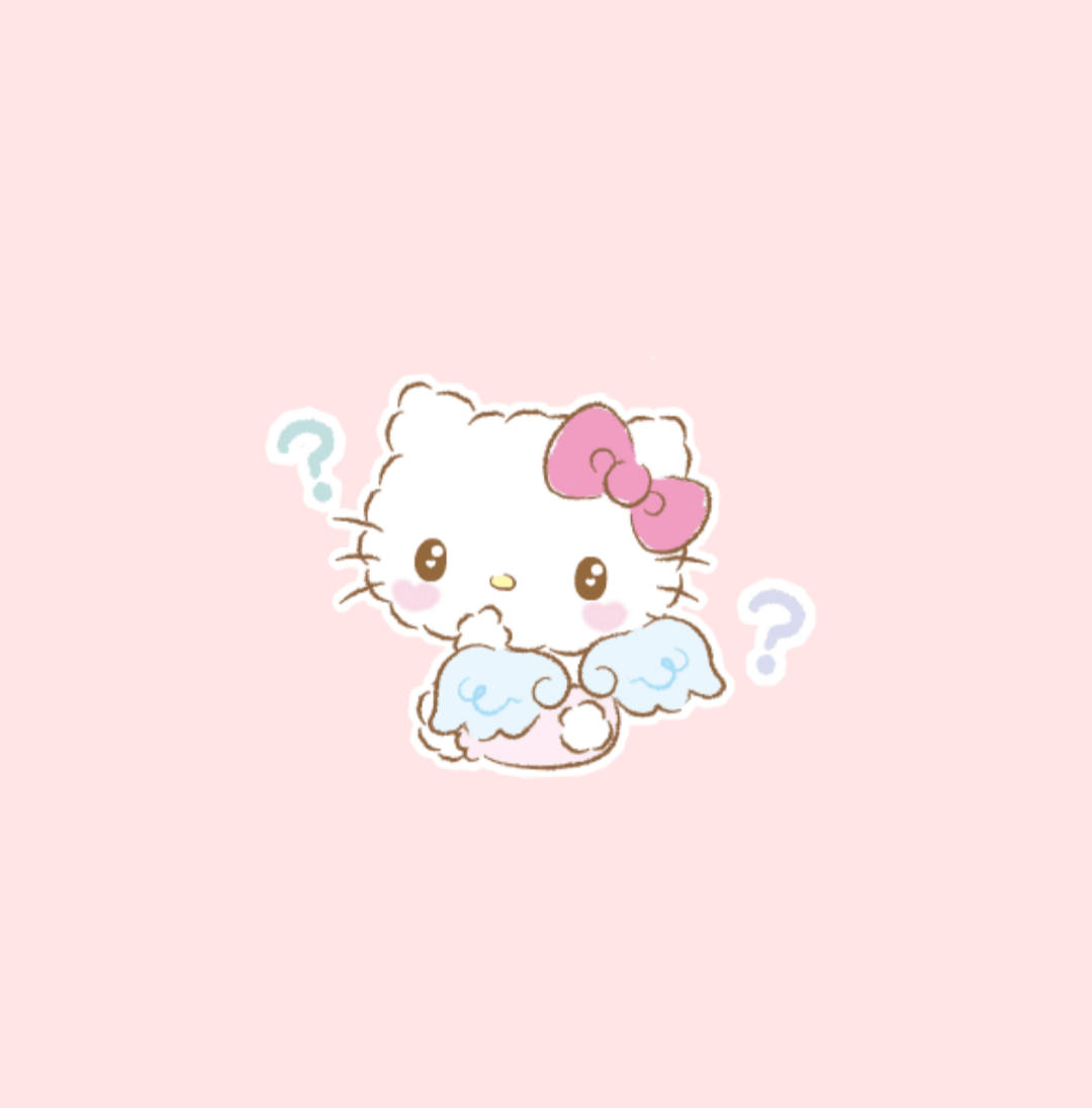 Αισθητική Angel Hello Kitty Ταπετσαρία