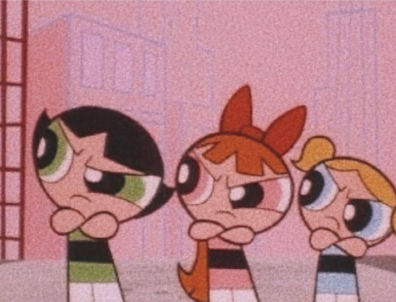 Αισθητική Indie Laptop με Ταπετσαρία Powerpuff Girls Ταπετσαρία