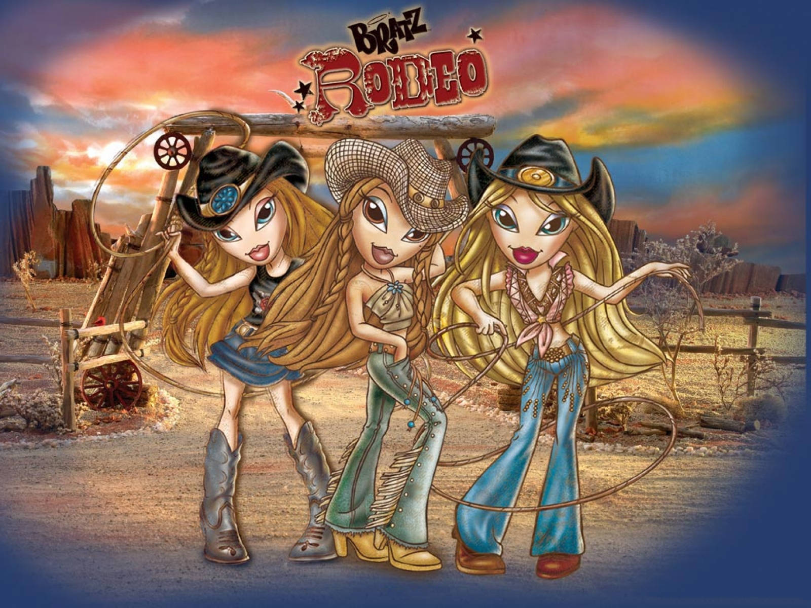 Αισθητική Rodeo Girls της Bratz Ταπετσαρία