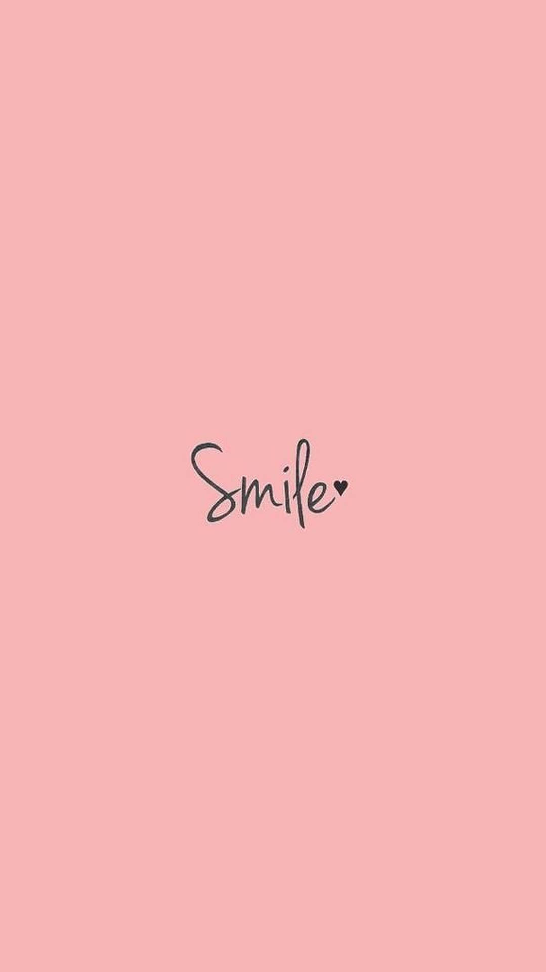 Ταπετσαρία αισθητικής λέξης Smile — Αισθητικά αποφθέγματα GIF Ταπετσαρία